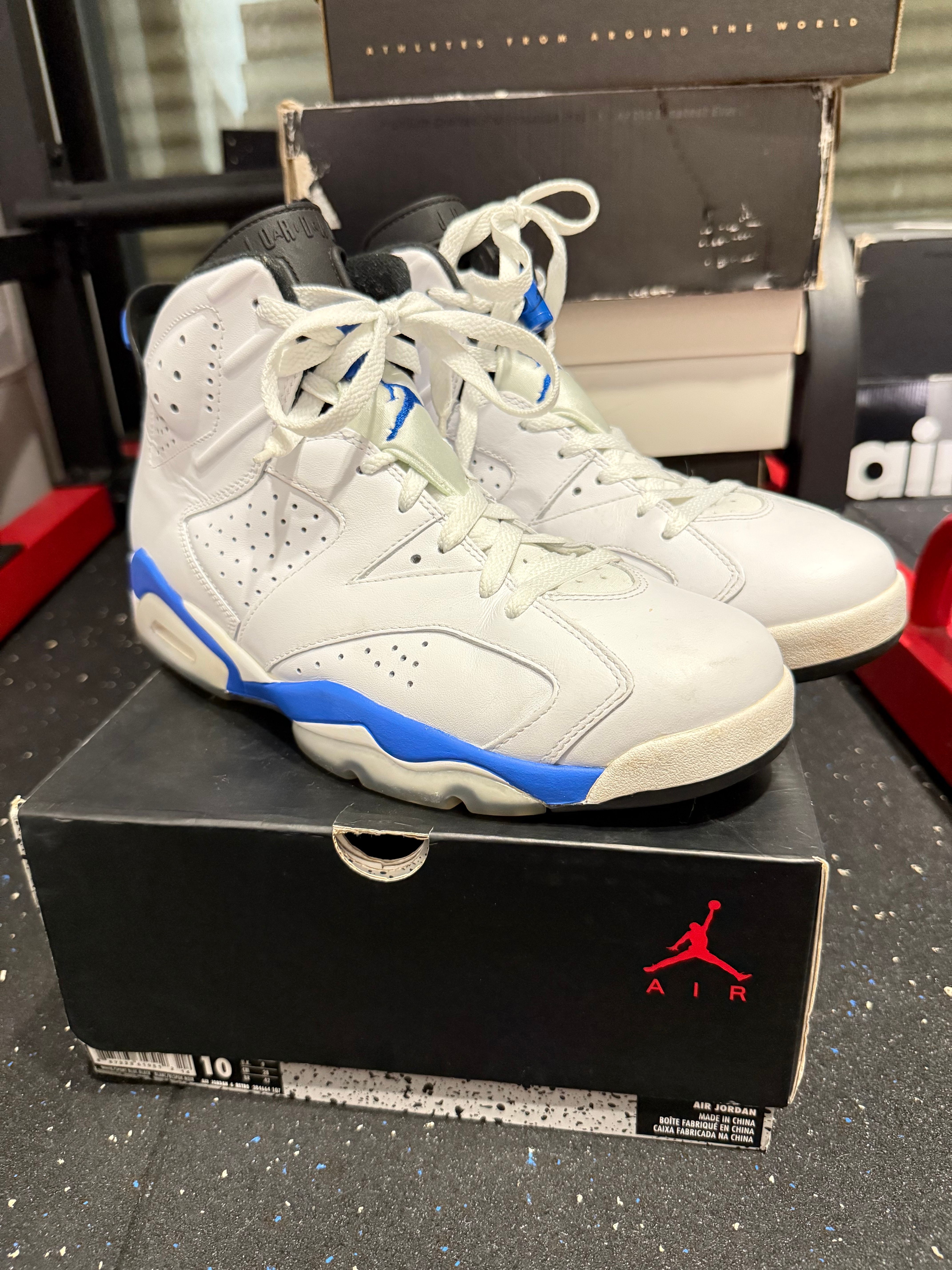 Nike Air Jordan 6 Retro "Sport Blue" (2014)