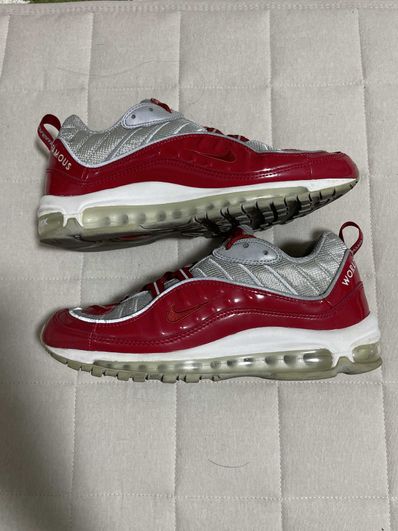 Supreme × Nike Air Max 98 "Varsity Red/Reflect Silver"