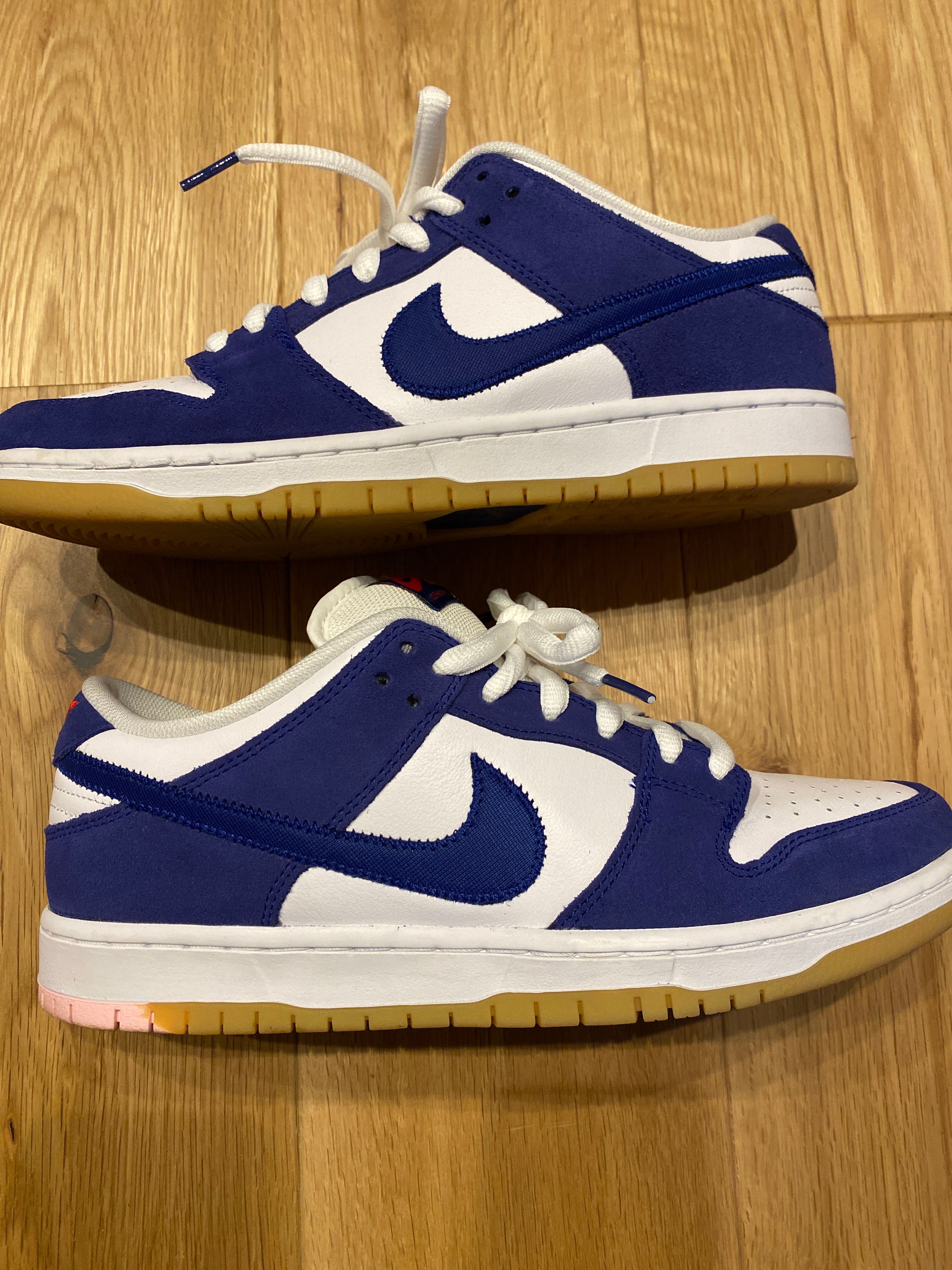 Nike SB Dunk Low "Los Angeles Dodgers/Deep Royal Blue"
