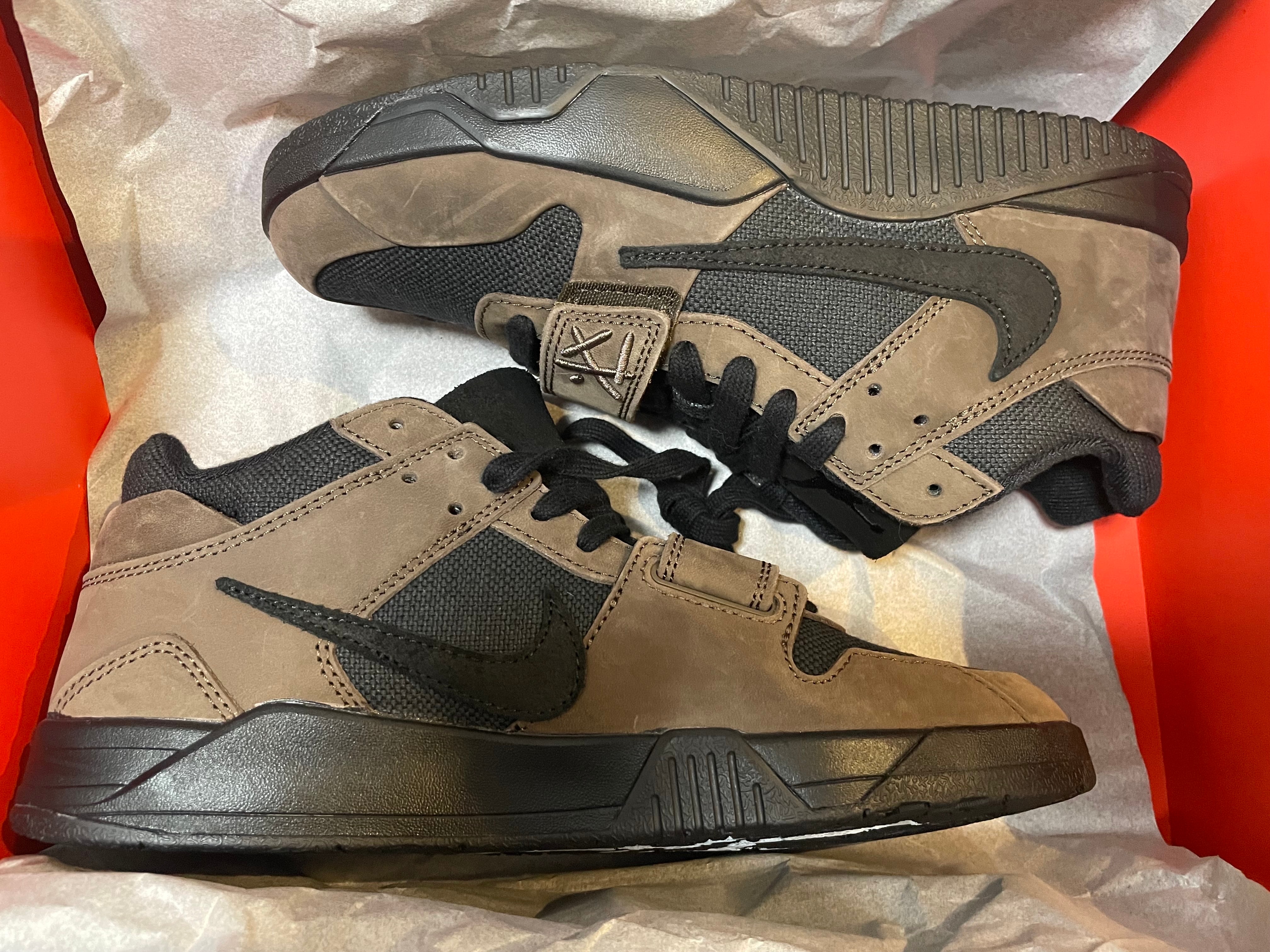 Travis Scott × Nike Jordan Jumpman Jack TR CJ1 T-Rexx "Black and Dark Mocha"