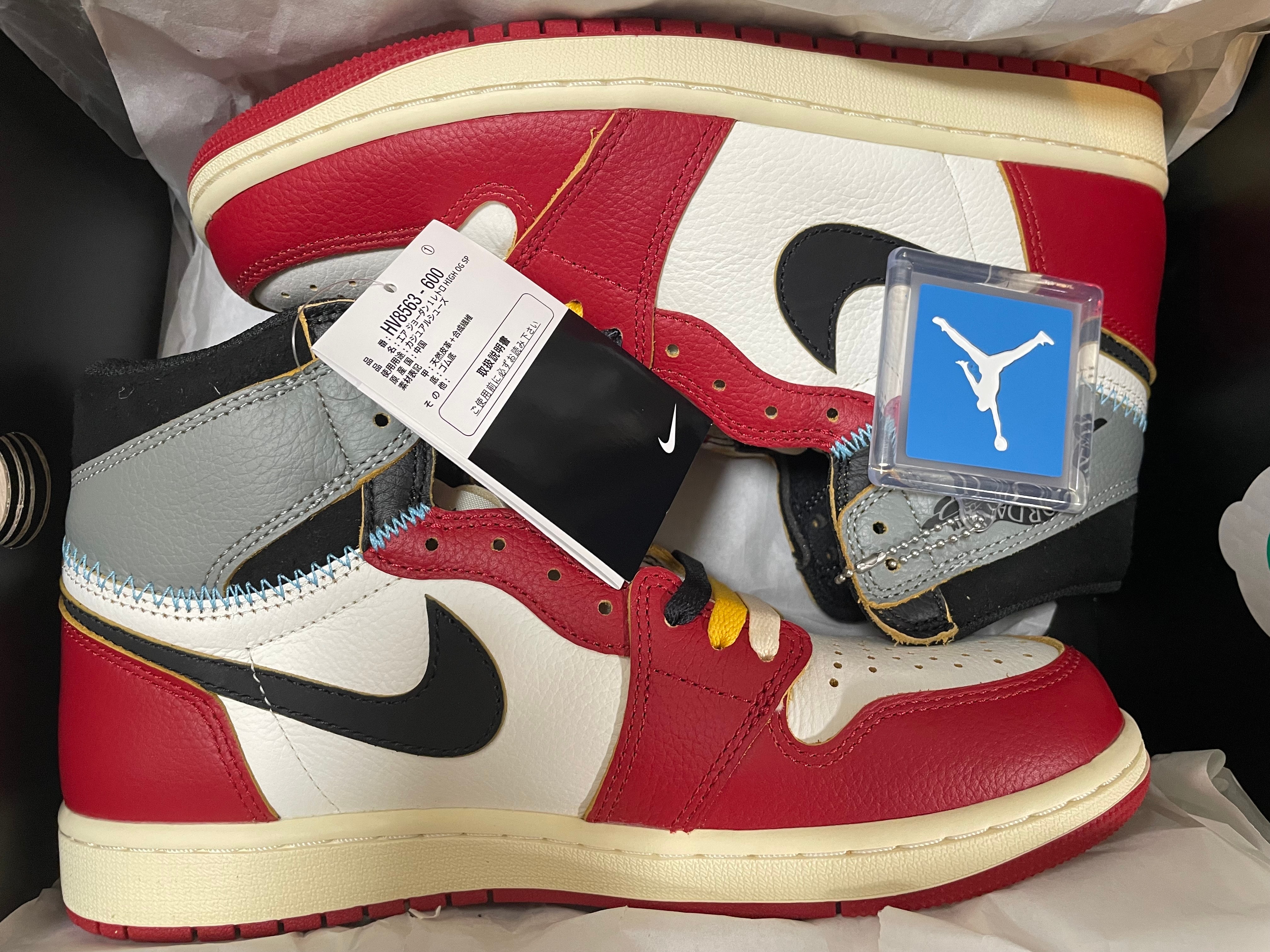 UNION × Nike Air Jordan 1 Retro High OG "Chicago/Shadow"