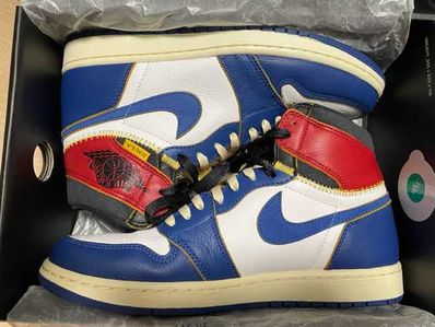 Union × Nike Air Jordan 1 Retro High OG NRG "Storm Blue/Varsity Red"