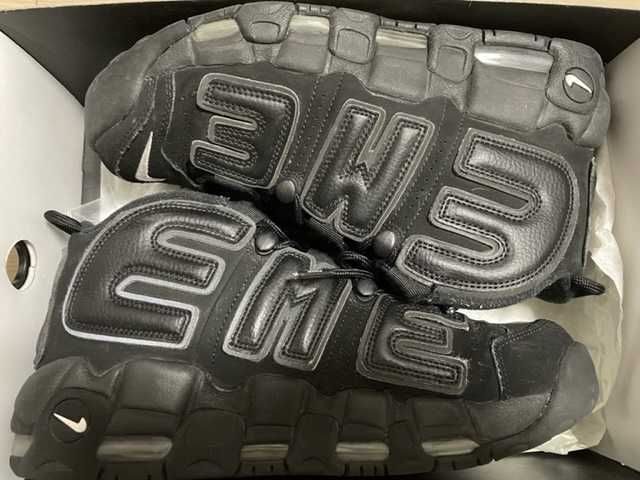 Supreme × Nike Air More Uptempo "Black"