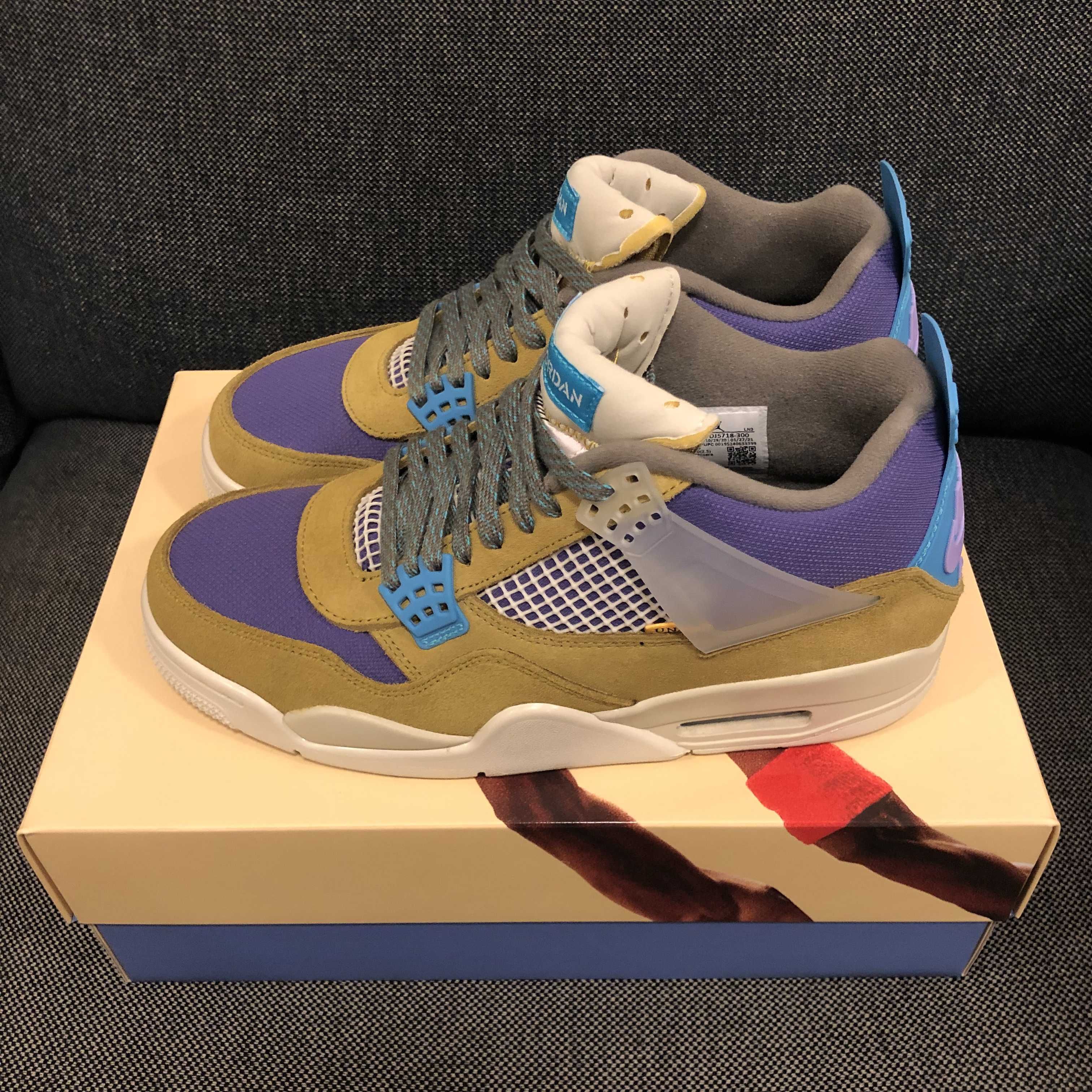 Union × Nike Air Jordan 4 SP "Desert Moss"