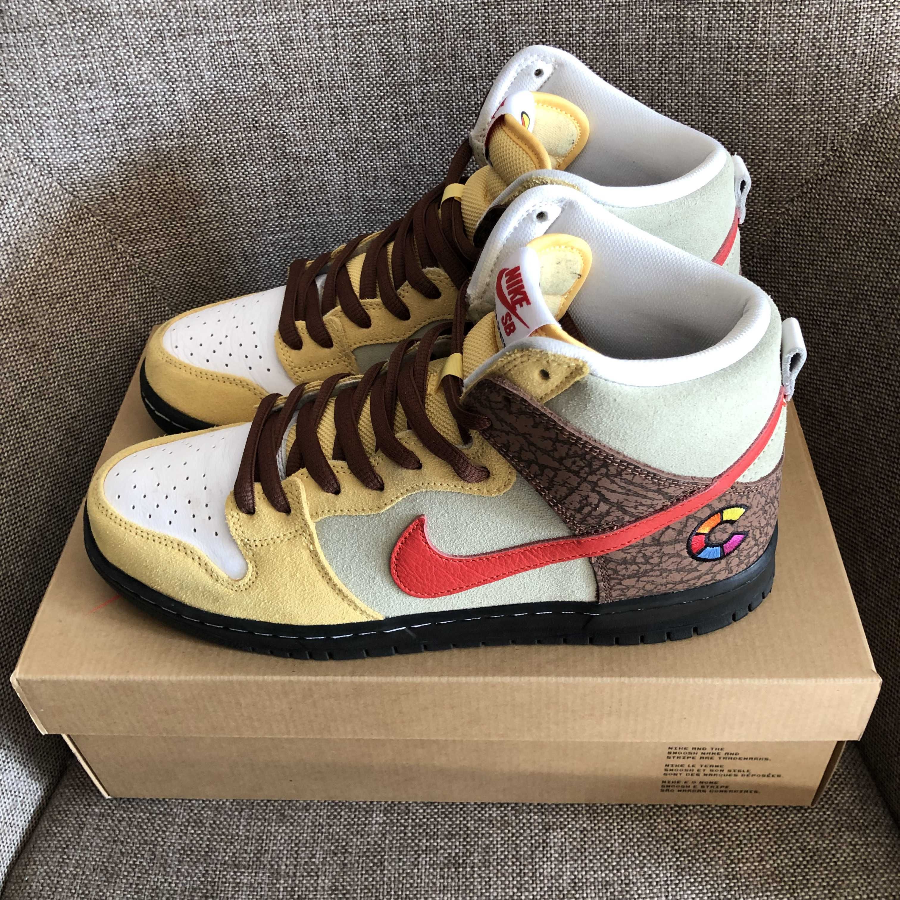 Color Skates x Nike SB Dunk High "Kebab And Destroy"