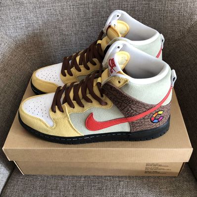 Color Skates x Nike SB Dunk High "Kebab And Destroy"