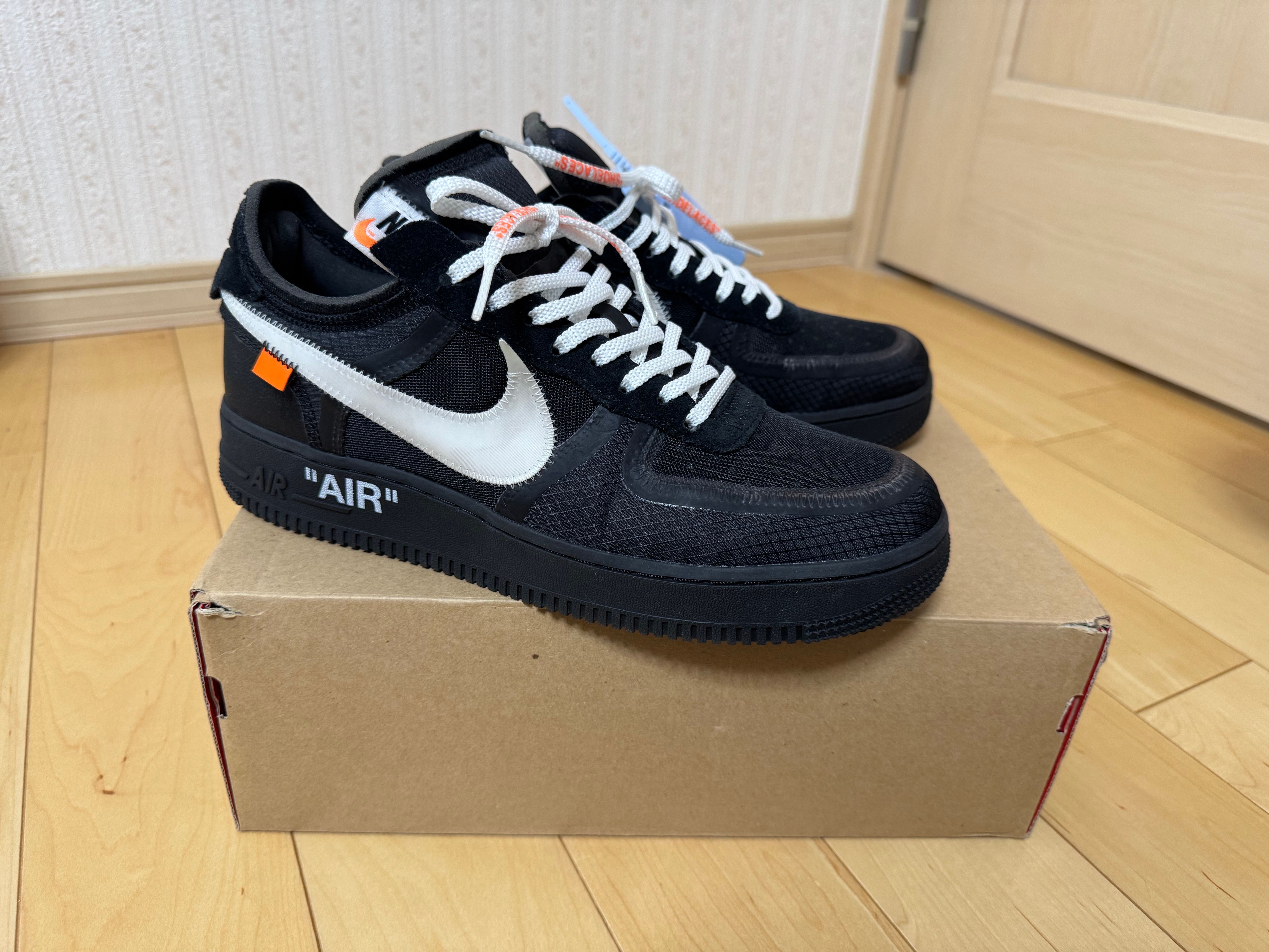 Off-White × Nike Air Force 1 Low "Black"