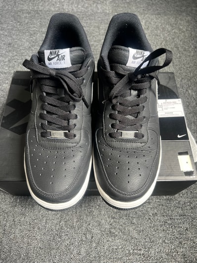 Supreme × COMME des GARCONS SHIRT × Nike Air Force 1 Low "Black/White" (2018)