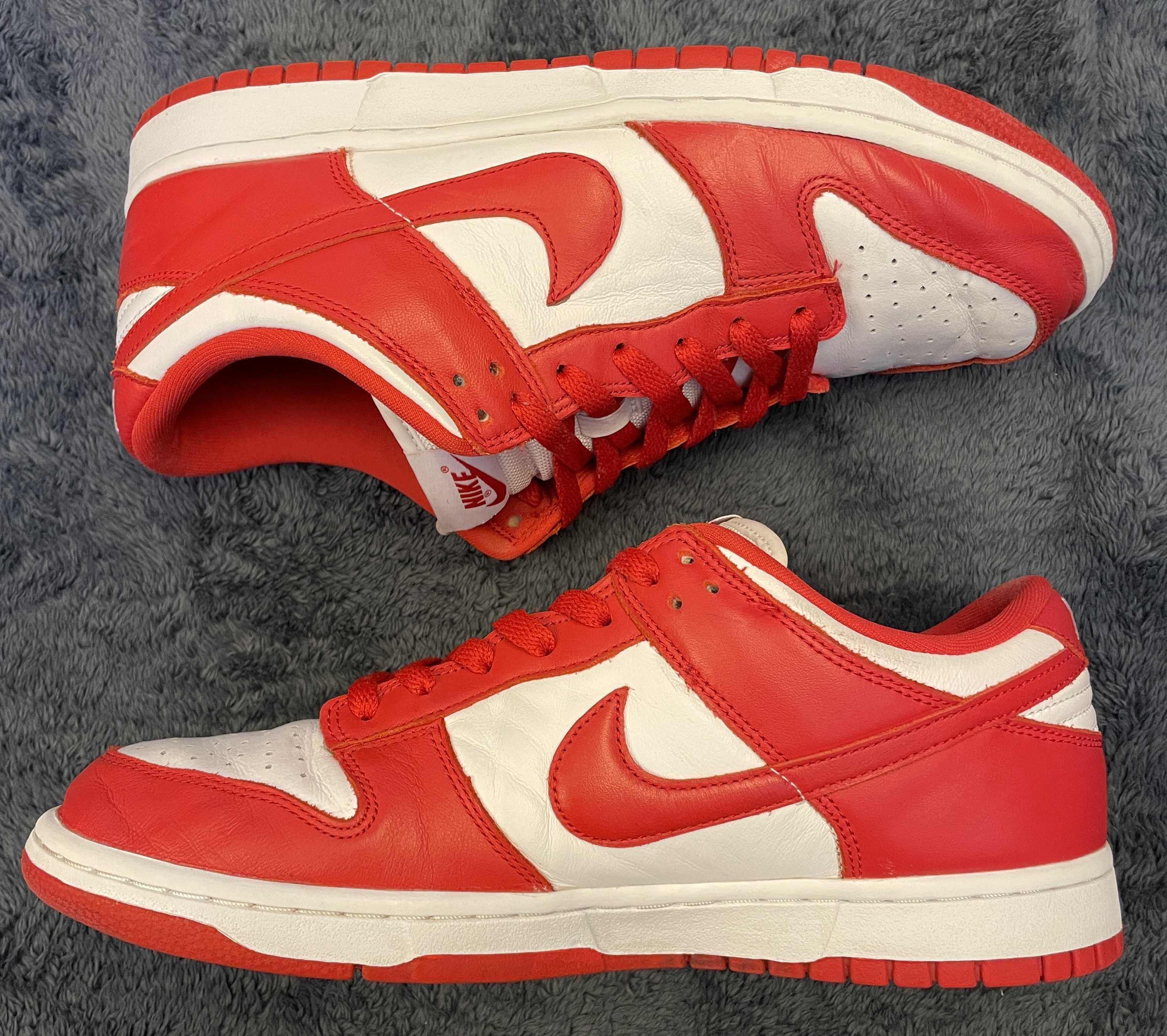 Nike Dunk Low SP "White and University Red"