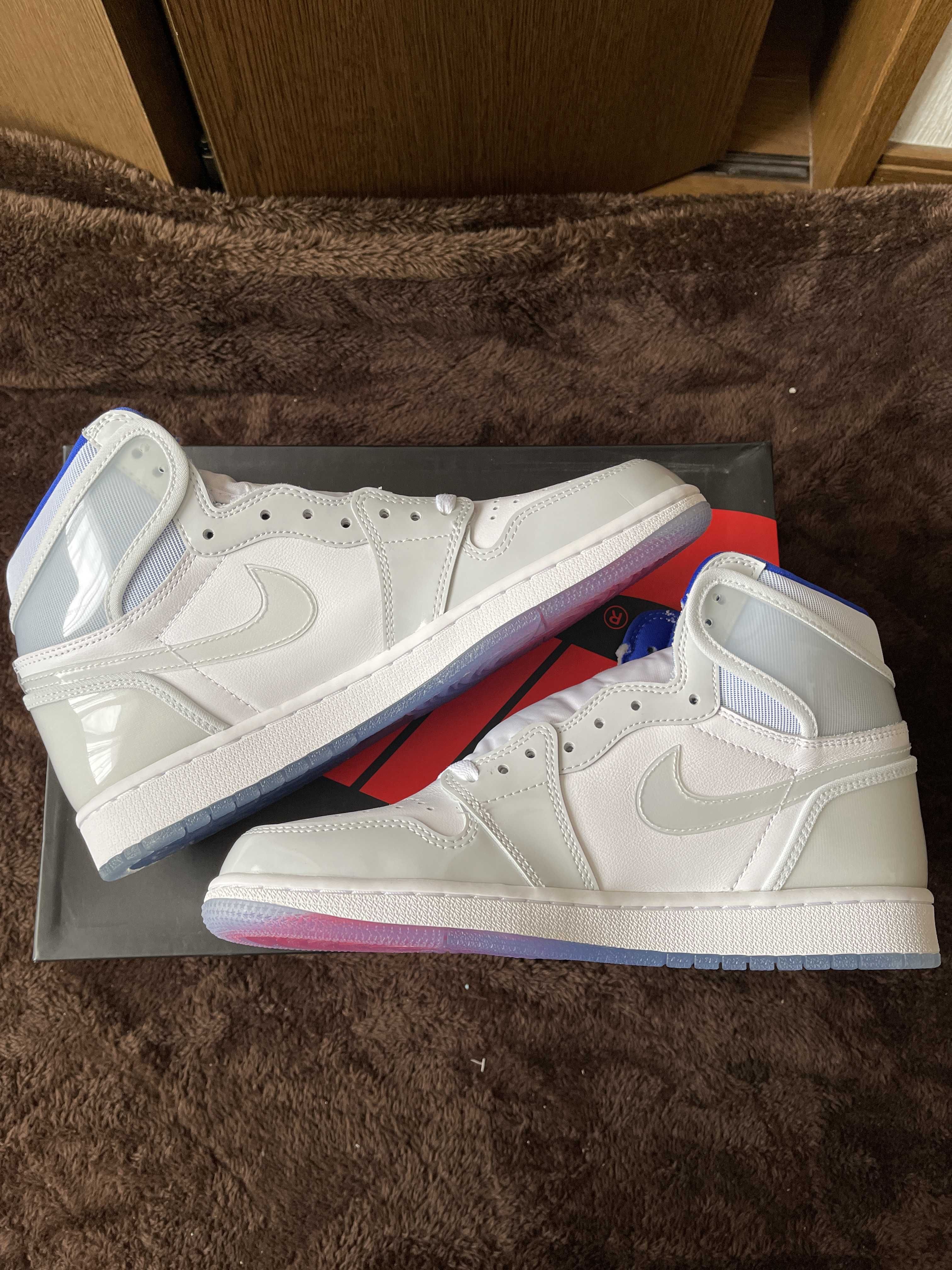 Nike Air Jordan 1 High Zoom R2T "Racer Blue"