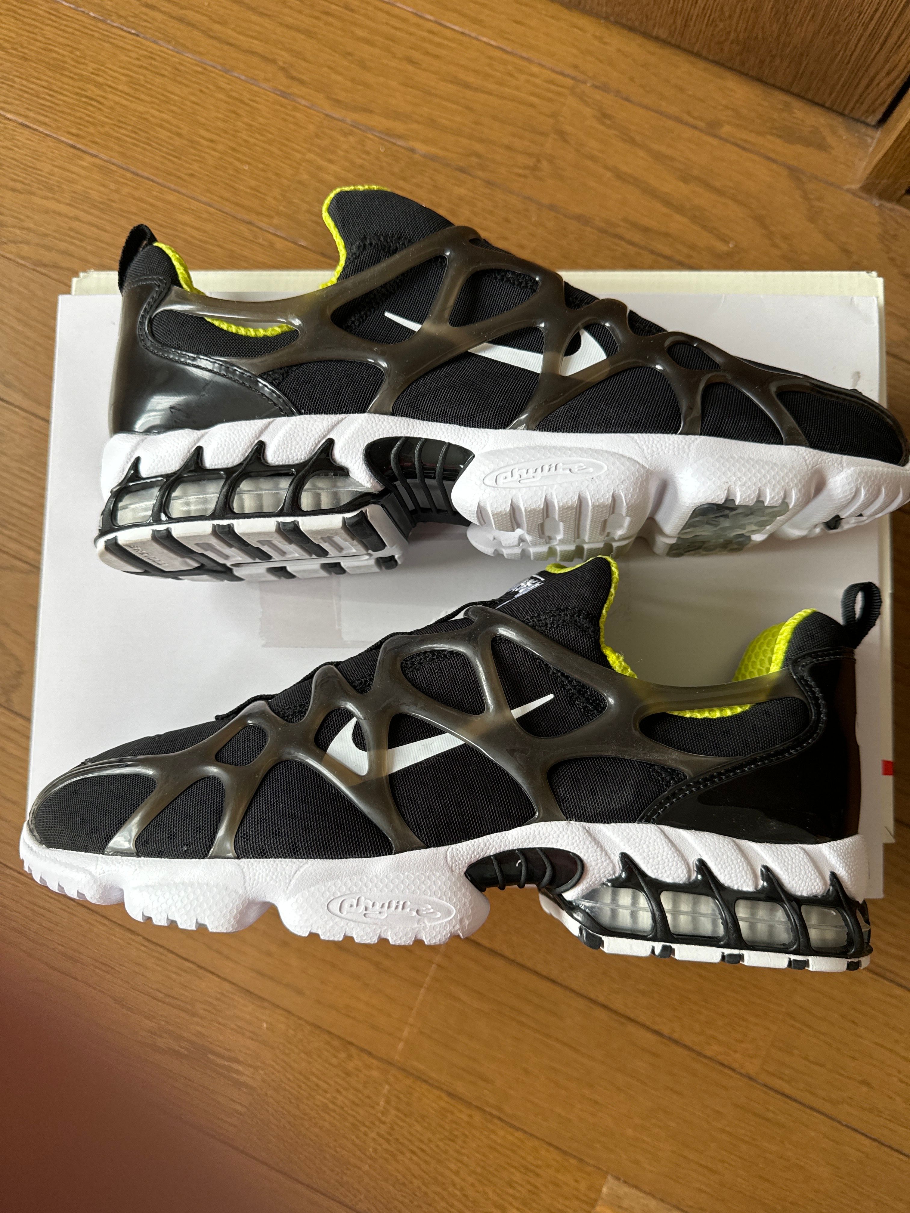 Stussy x Nike Air Zoom Kukini "Black/White/Bright Cactus"