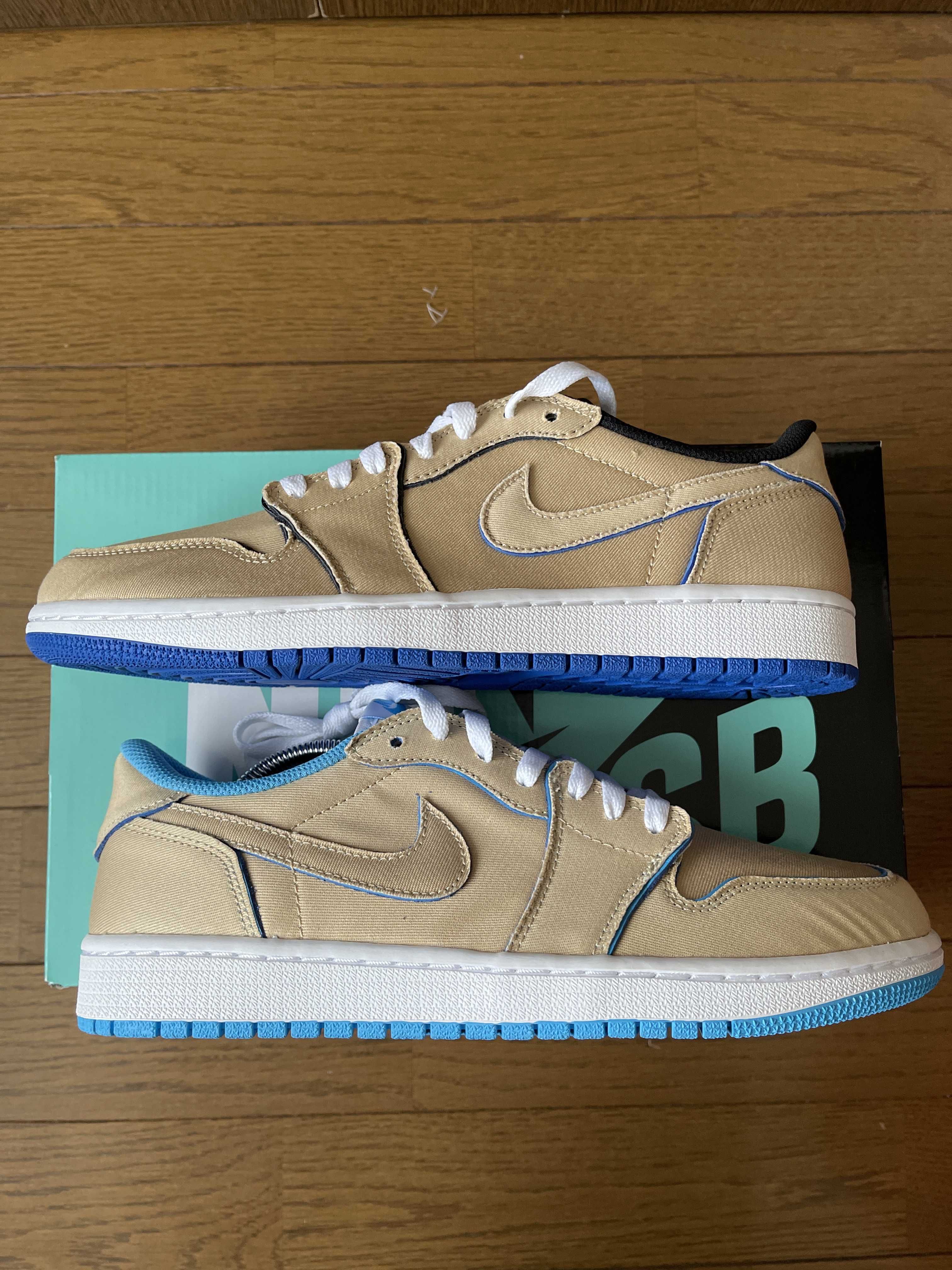 Nike SB Air Jordan 1 Low "Desert Ore/Royal Blue"