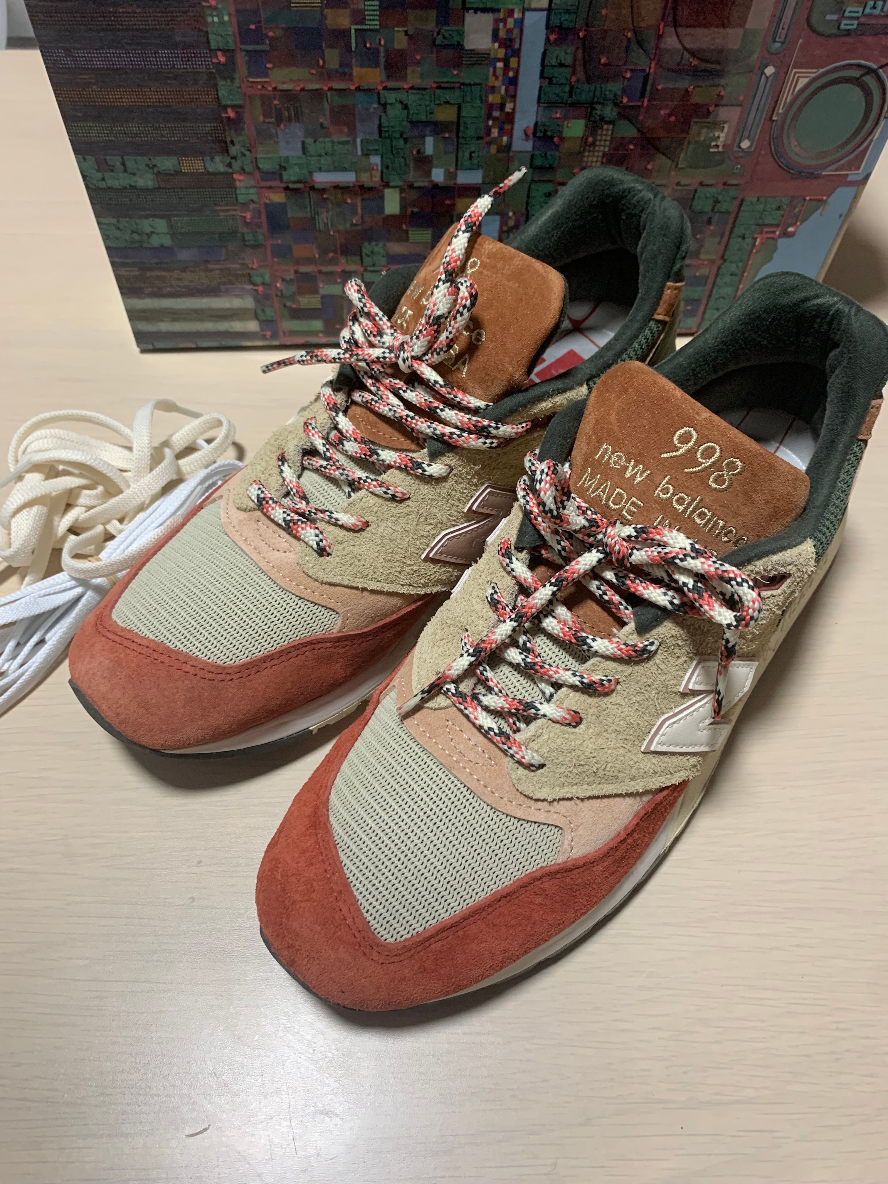 KITH Ronnie Fieg and the Frank Lloyd Wright Foundation × New Balance 998 "Beige/Chutney"