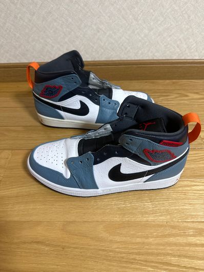 FACETASM × Nike Air Jordan 1 Mid "White/Navy"