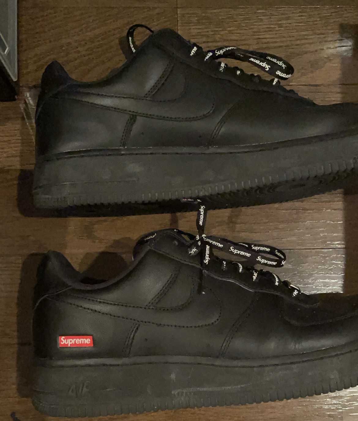 Supreme × Nike Air Force 1 Low "Black"