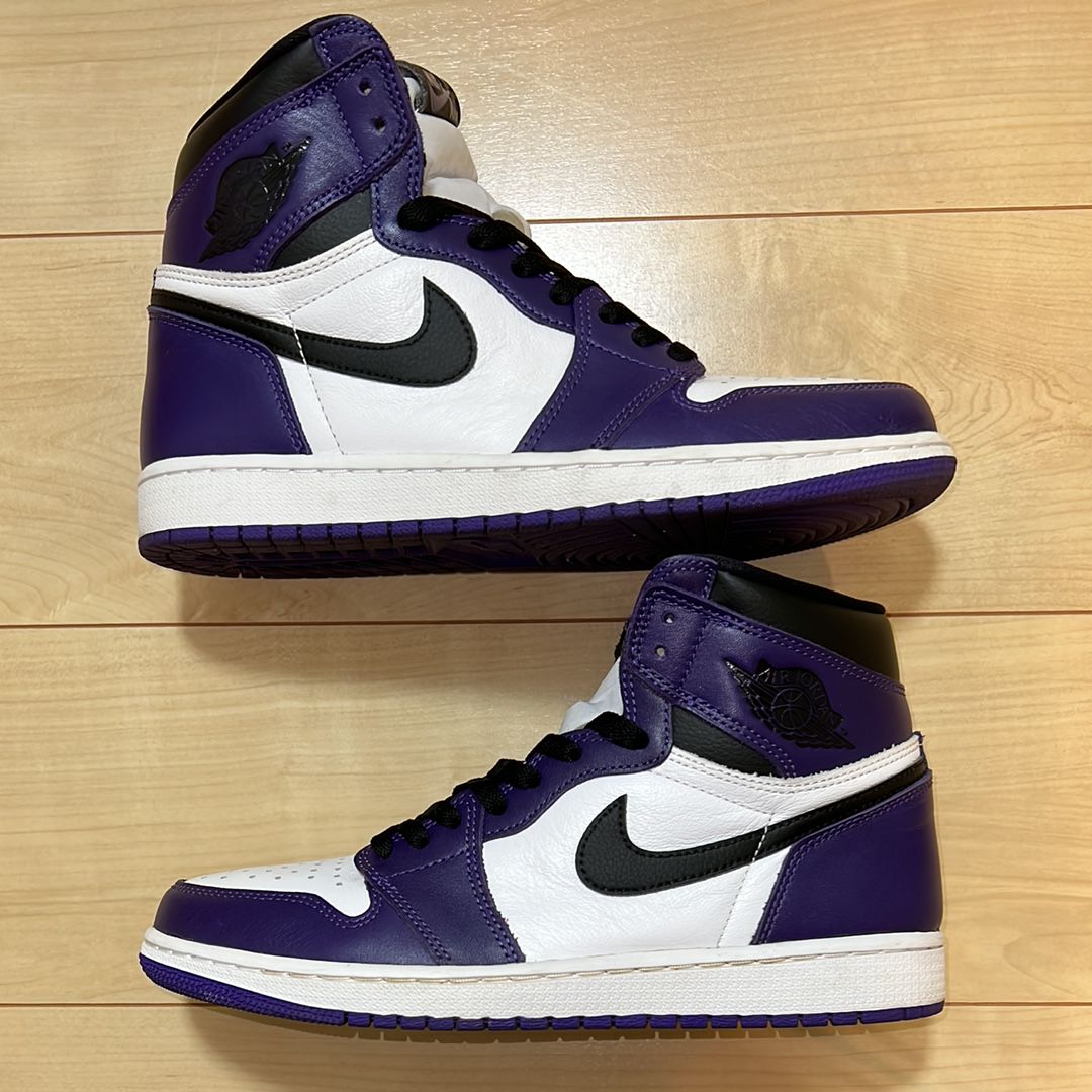 Nike Air Jordan 1 Retro High OG "Court Purple White/Black" (2020)