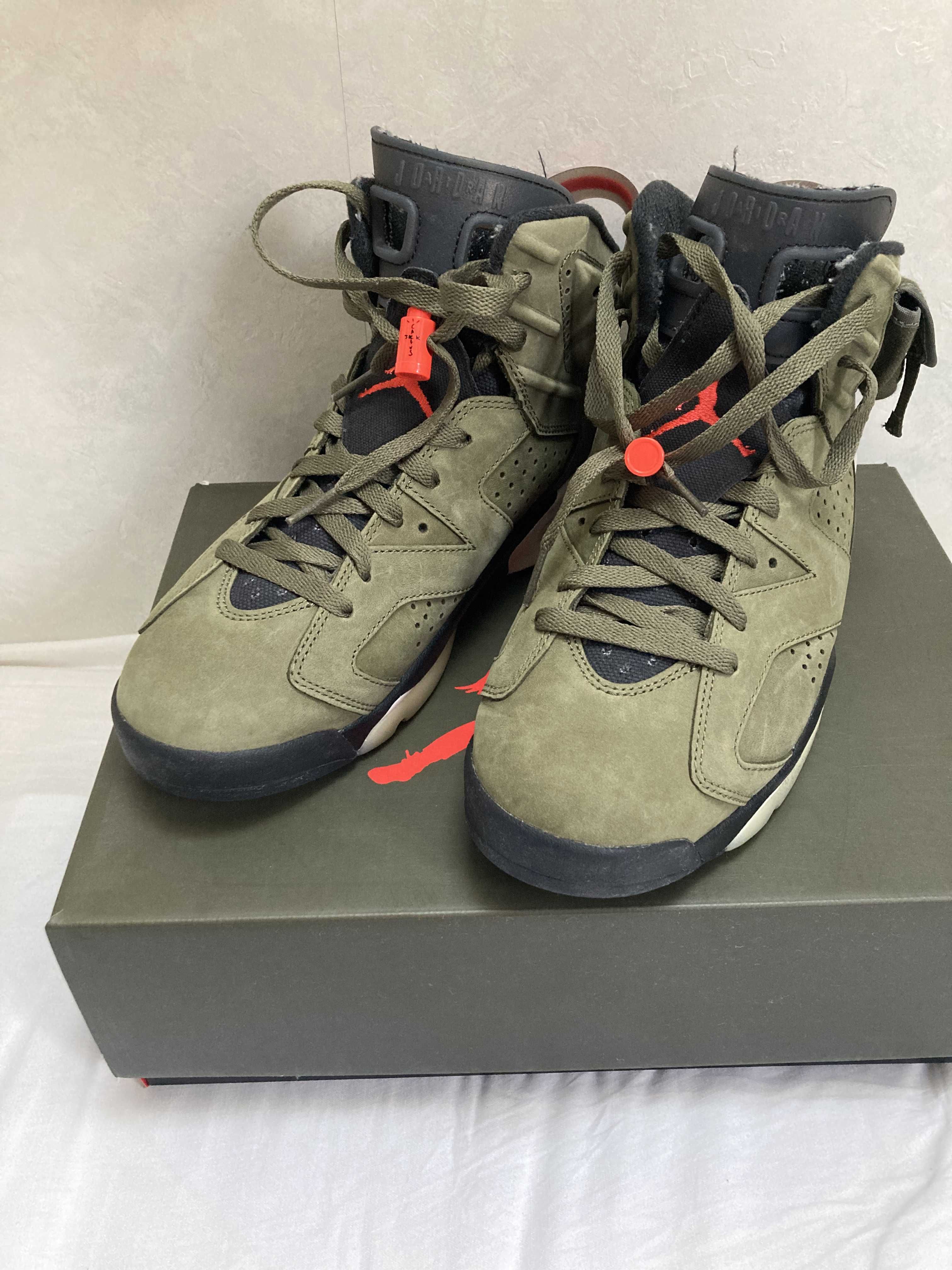 Travis Scott × Nike Air Jordan 6 Retro "Medium Olive"