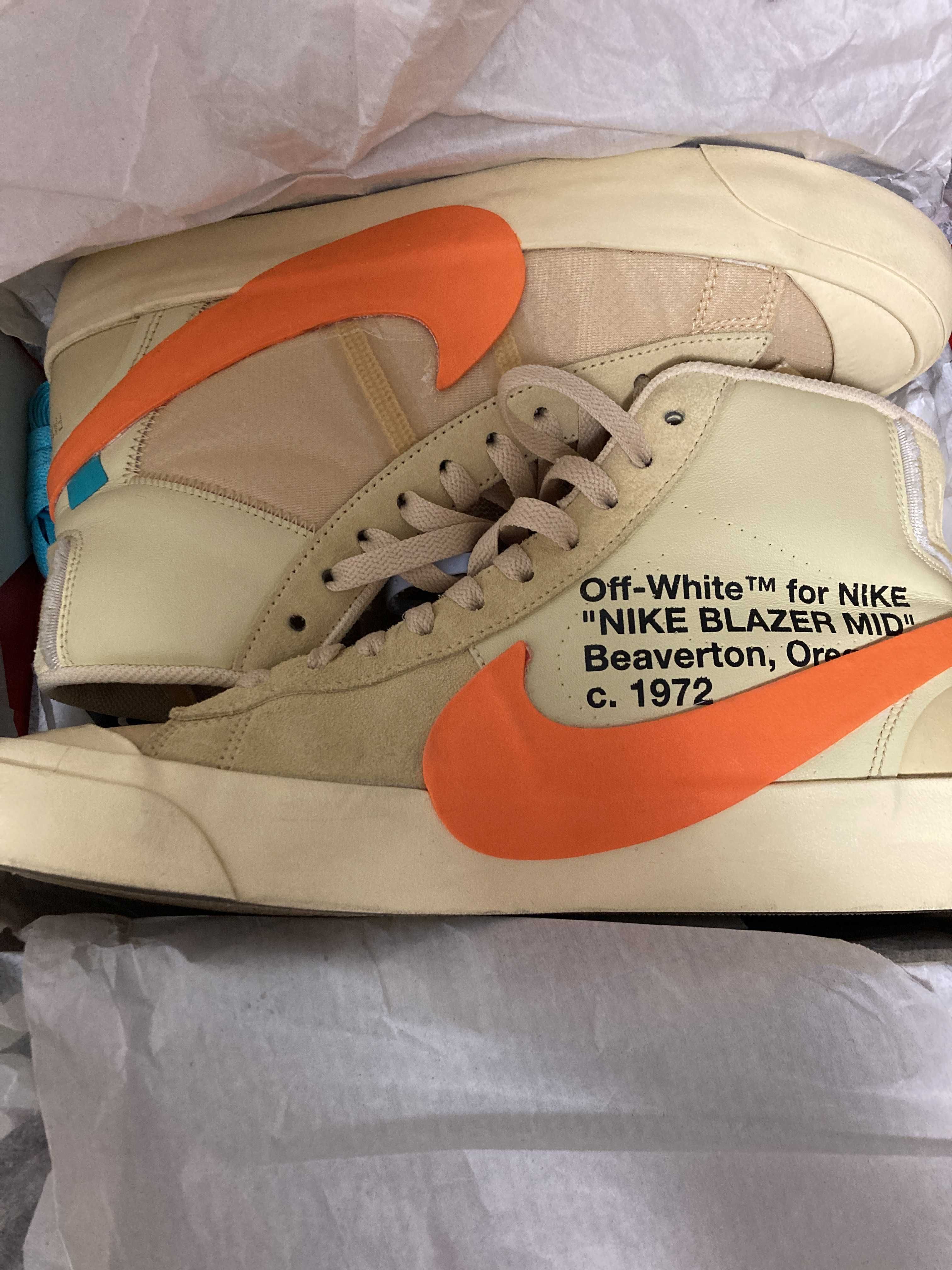 Off-White × Nike Blazer Mid "All Hallows Eve"
