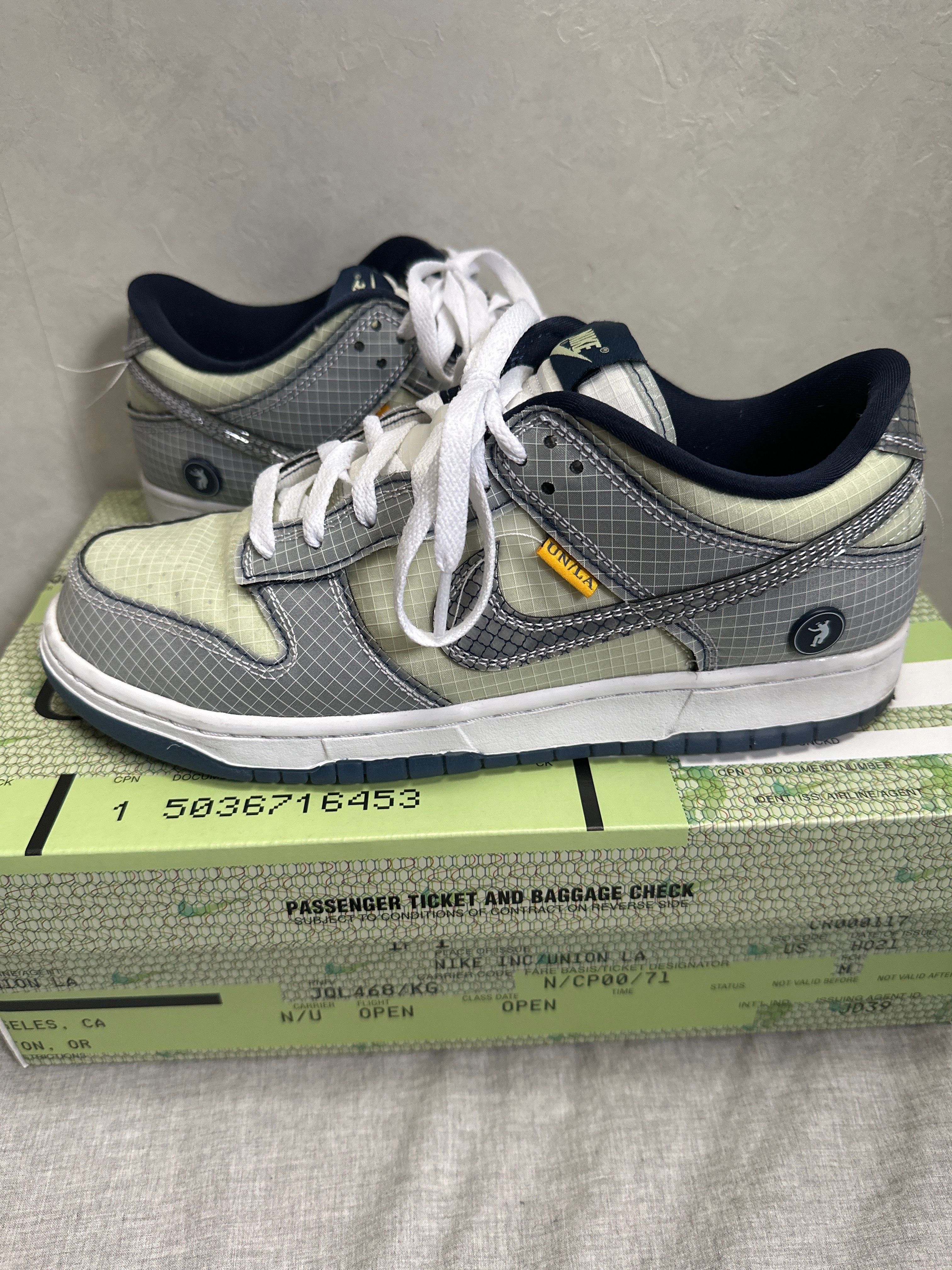 UNION × Nike Dunk Low "Pistachio"