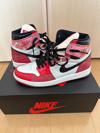 Spider-Man × Nike Air Jordan 1 Retro High OG SP "Spider-Man: Across the Spider-Verse/University Red"