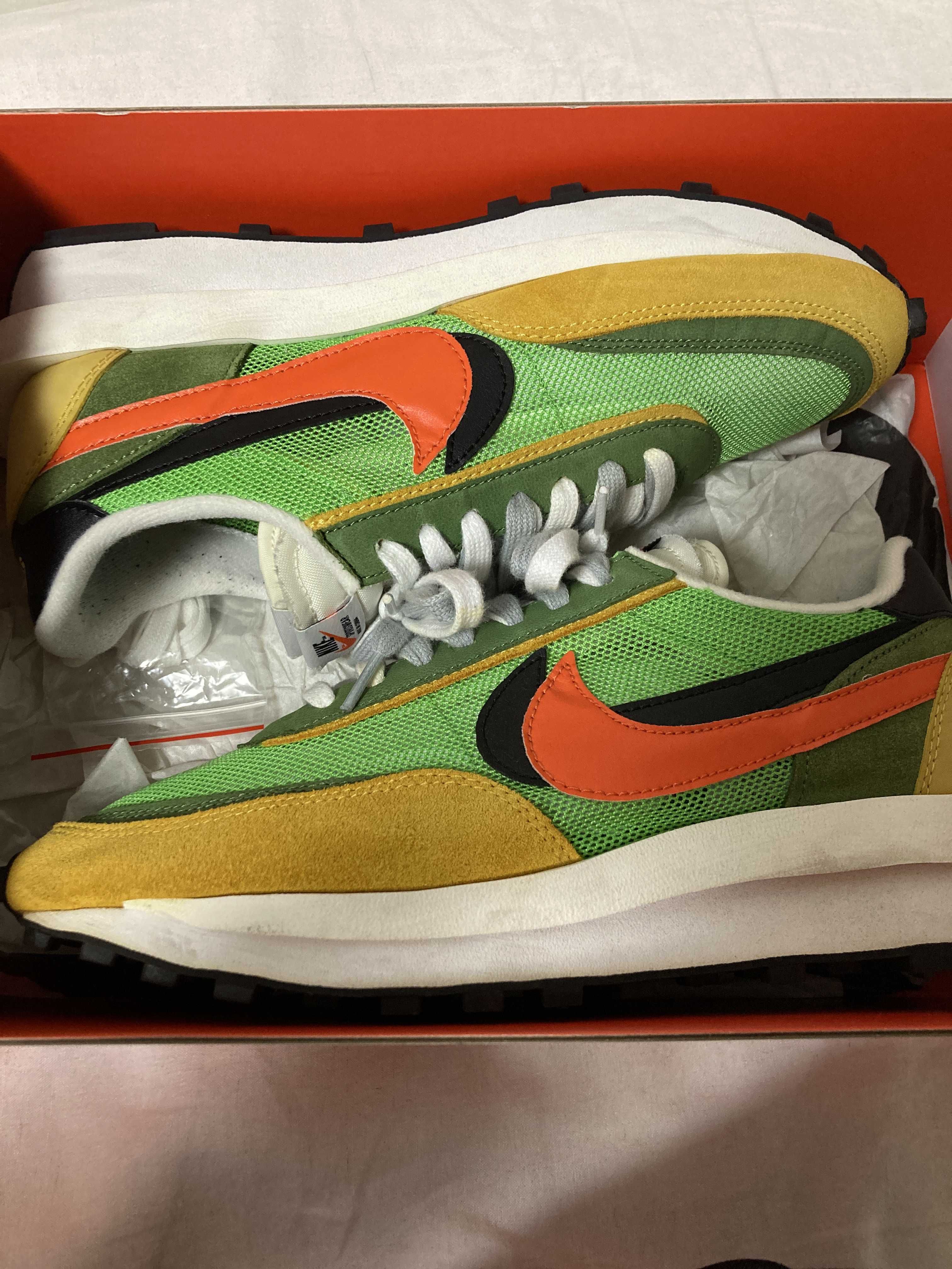 sacai × Nike LDV Waffle "Green"