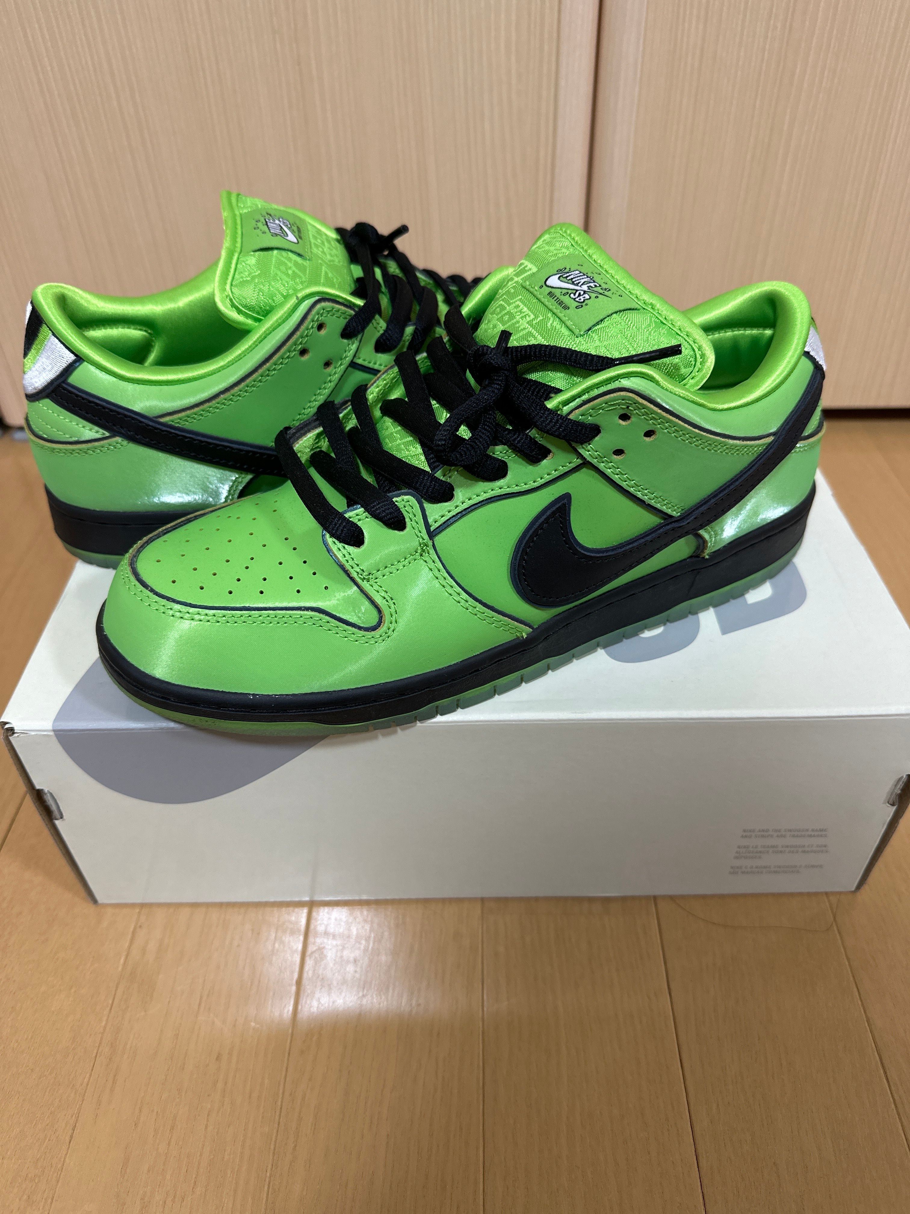 The Powerpuff Girls × Nike SB Dunk Low Pro QS "Buttercup"