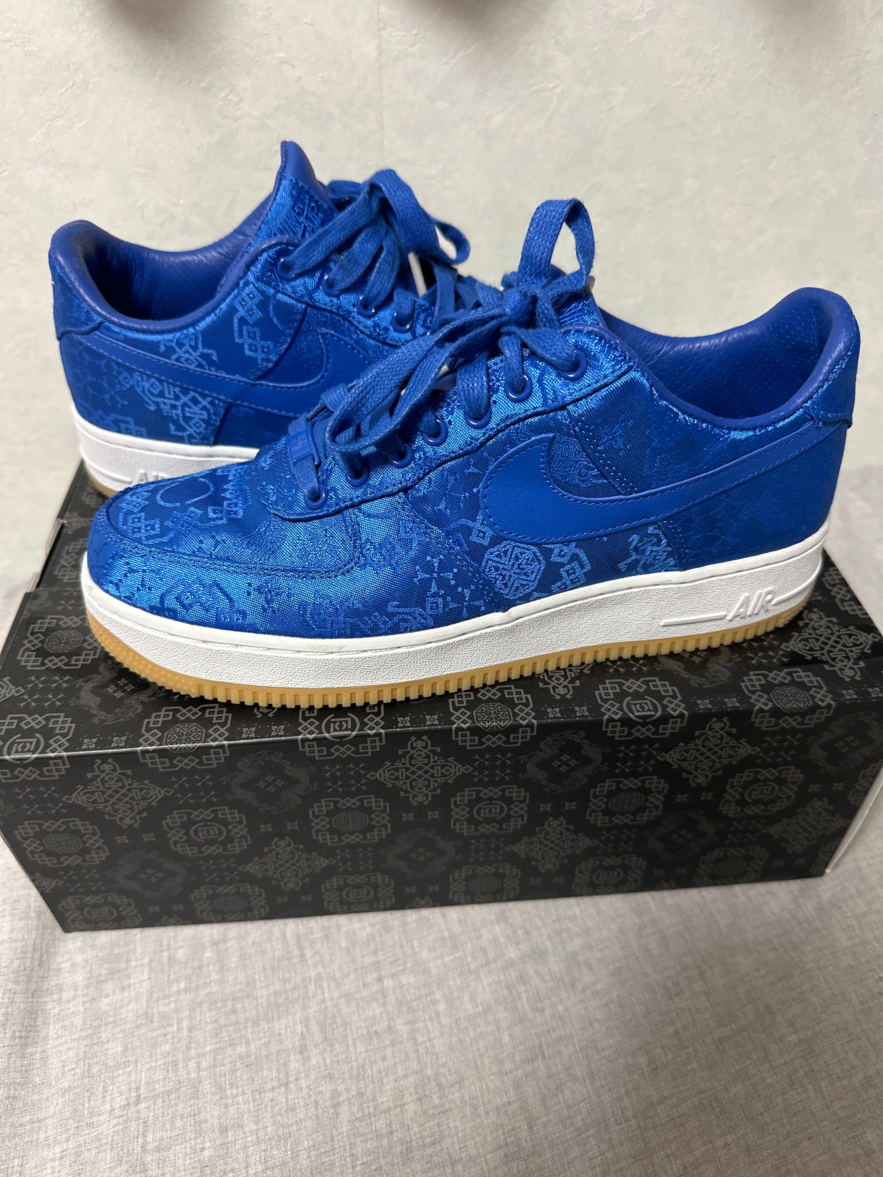 CLOT × Nike Air Force 1 Low "Blue"