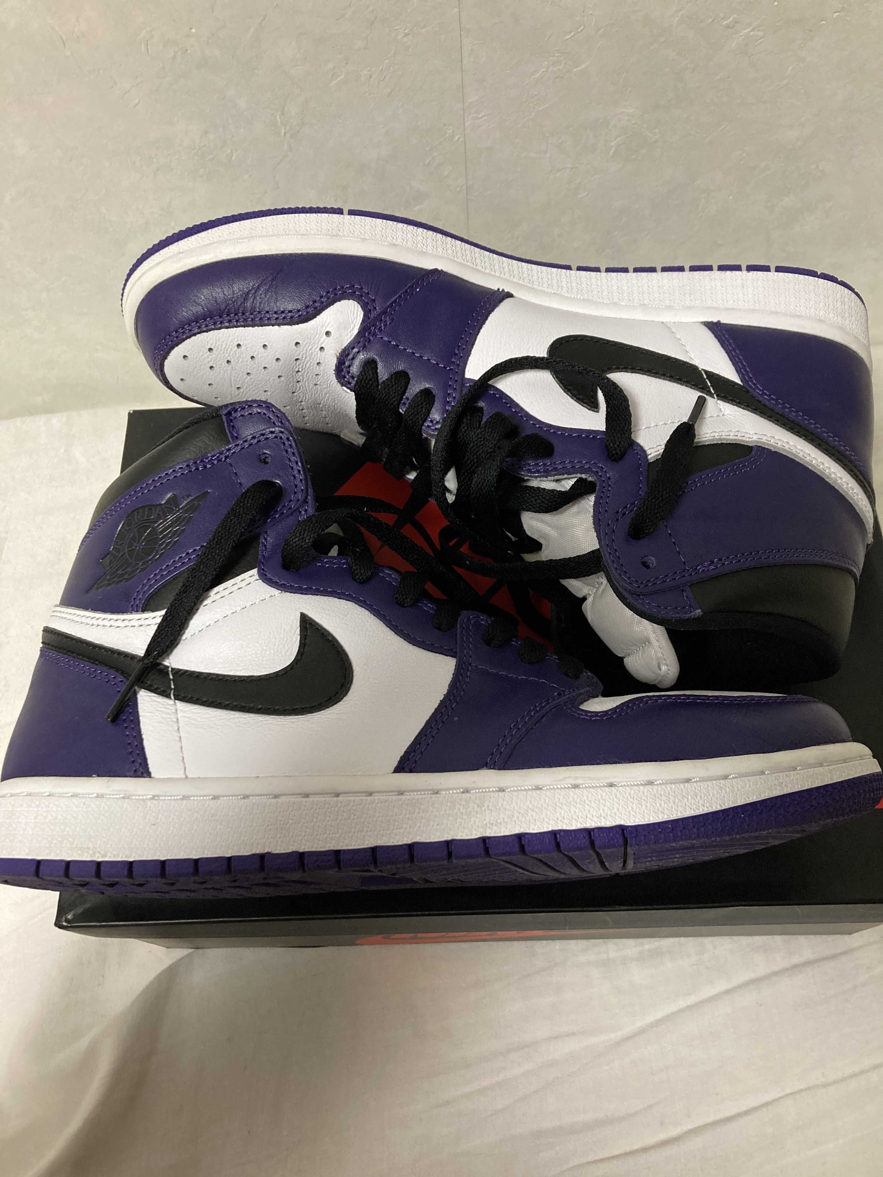 Nike Air Jordan 1 Retro High OG "Court Purple White/Black" (2020)