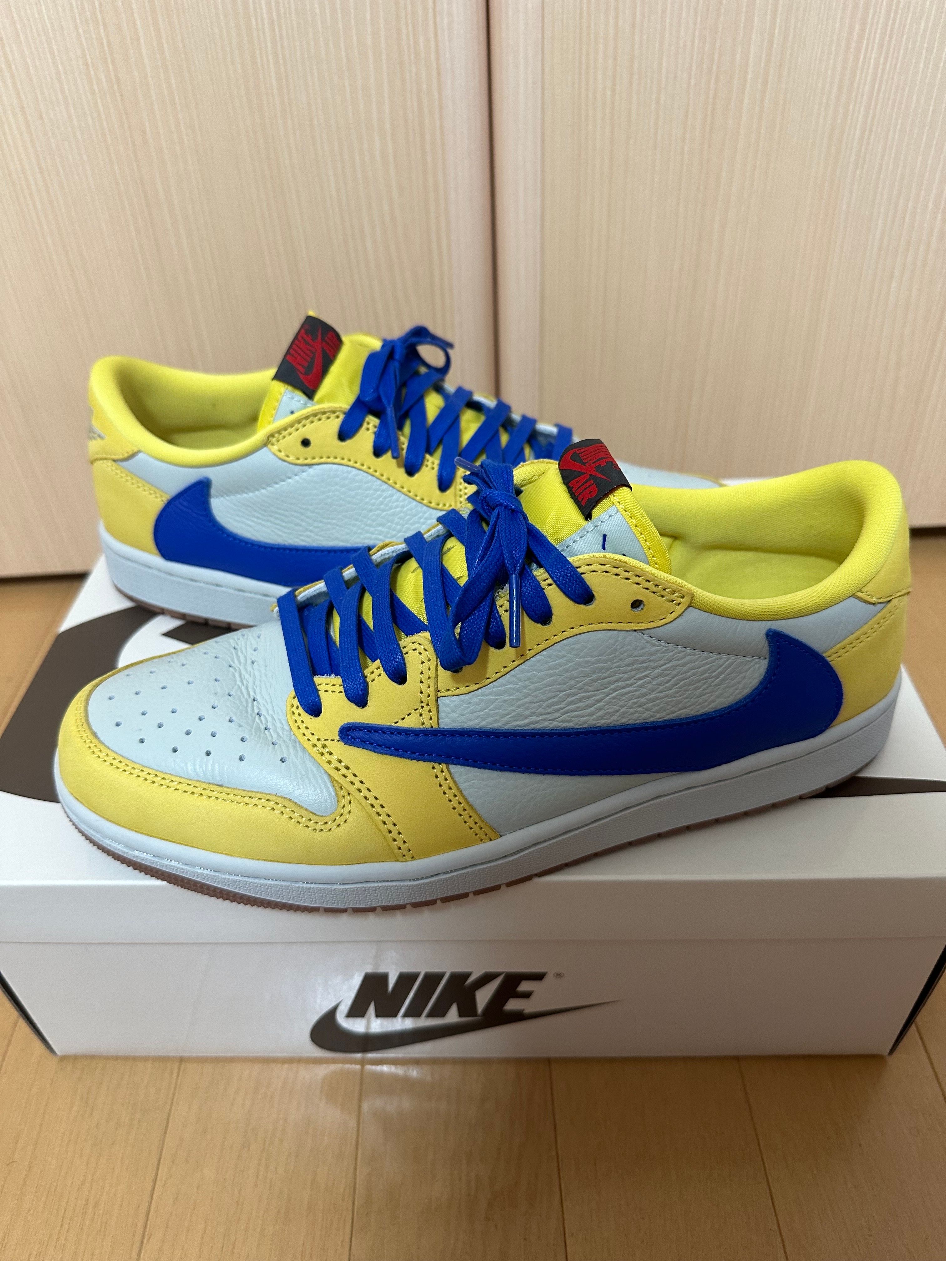 Travis Scott × Nike Women's Air Jordan 1 Retro Low OG "Canary"