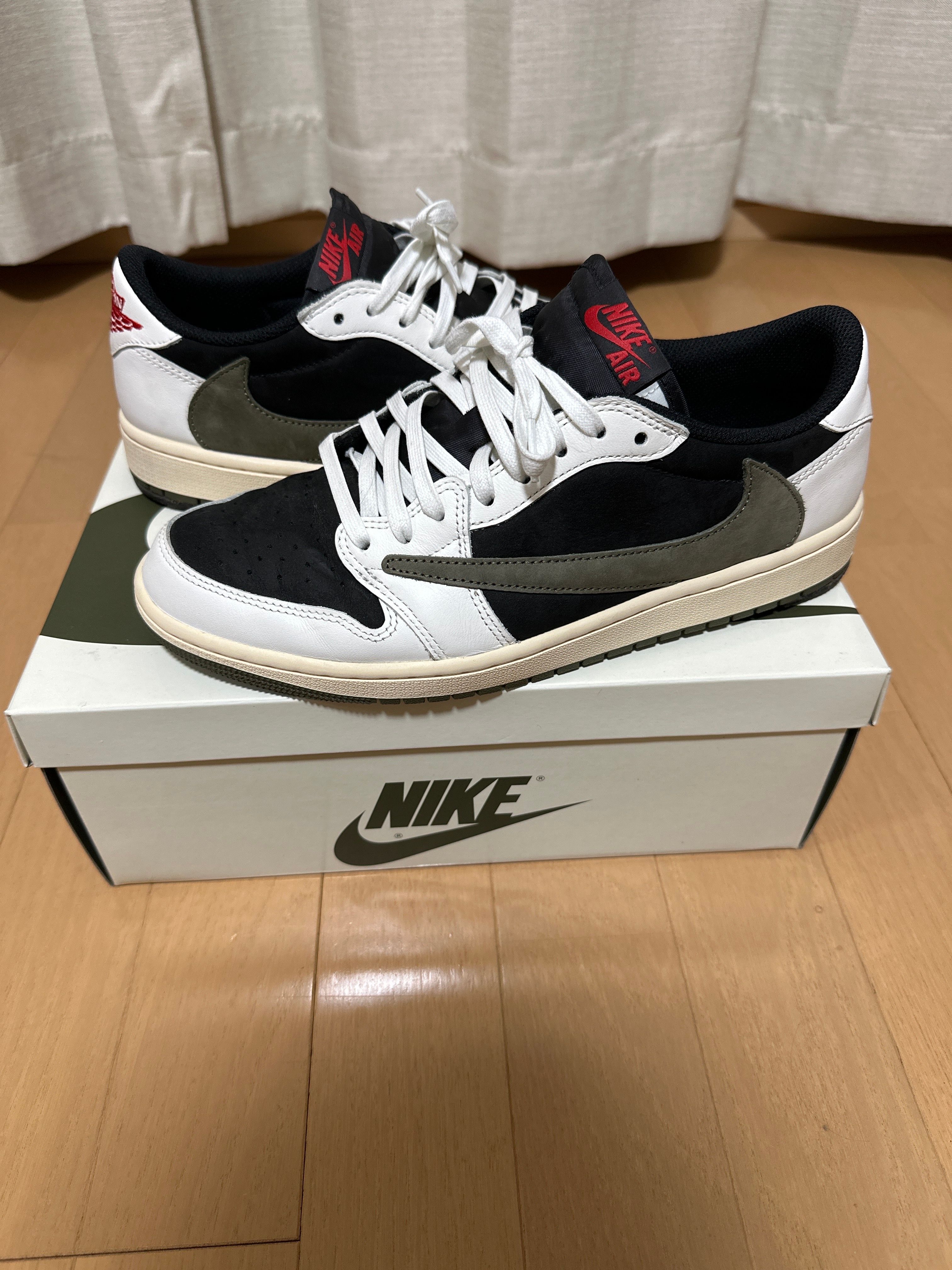 Travis Scott × Nike Women's Air Jordan 1 Low OG "Medium Olive"