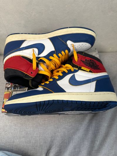Union × Nike Air Jordan 1 Retro High OG NRG "Storm Blue/Varsity Red"