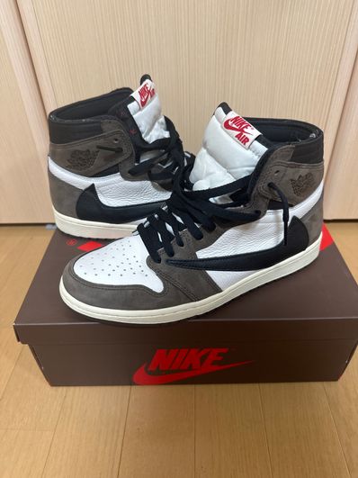 Travis Scott × Nike Air Jordan 1 Retro High OG TS SP "Sail/Dark Mocha"