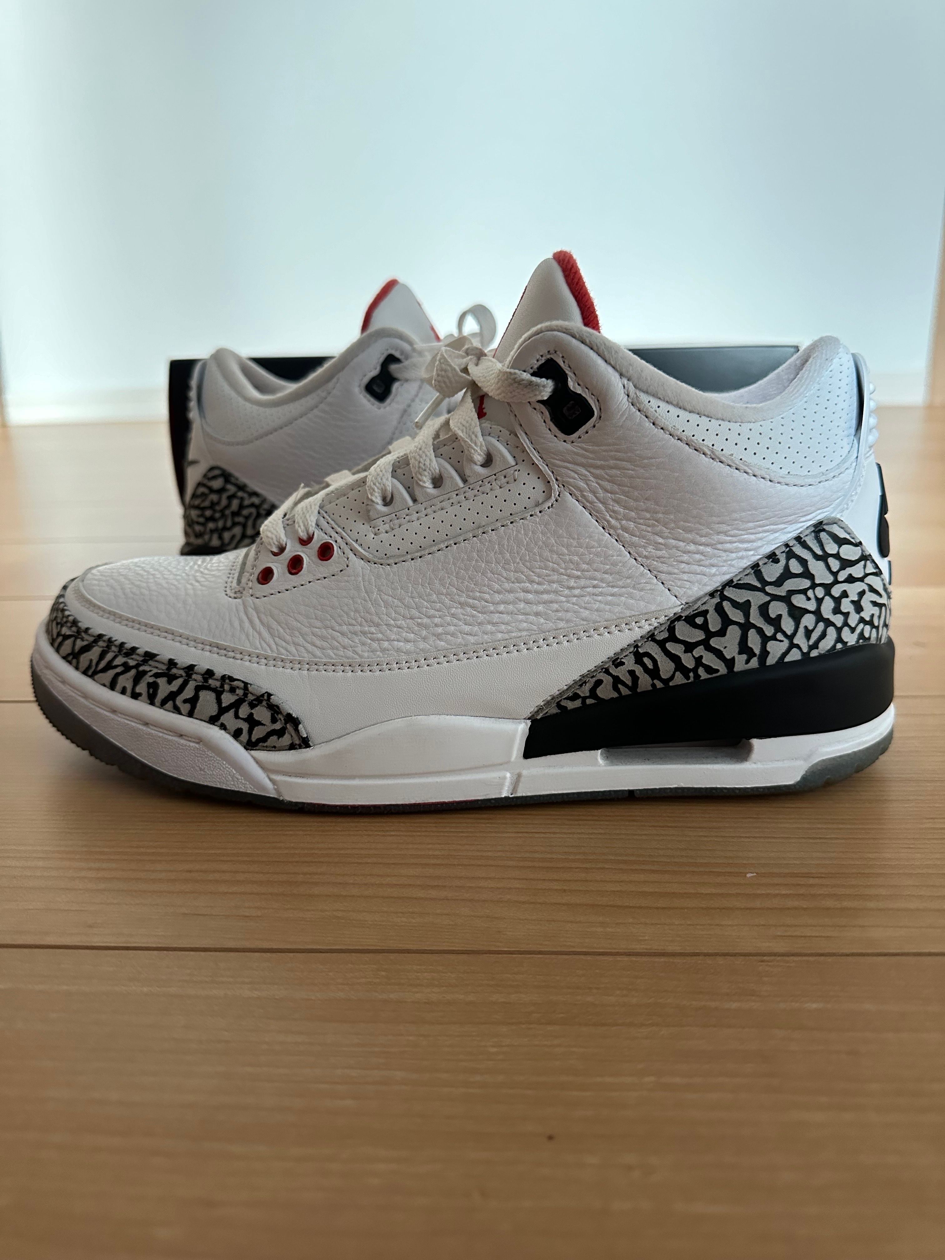 Nike Air Jordan 3 Retro "Free Throw Line White Cement"