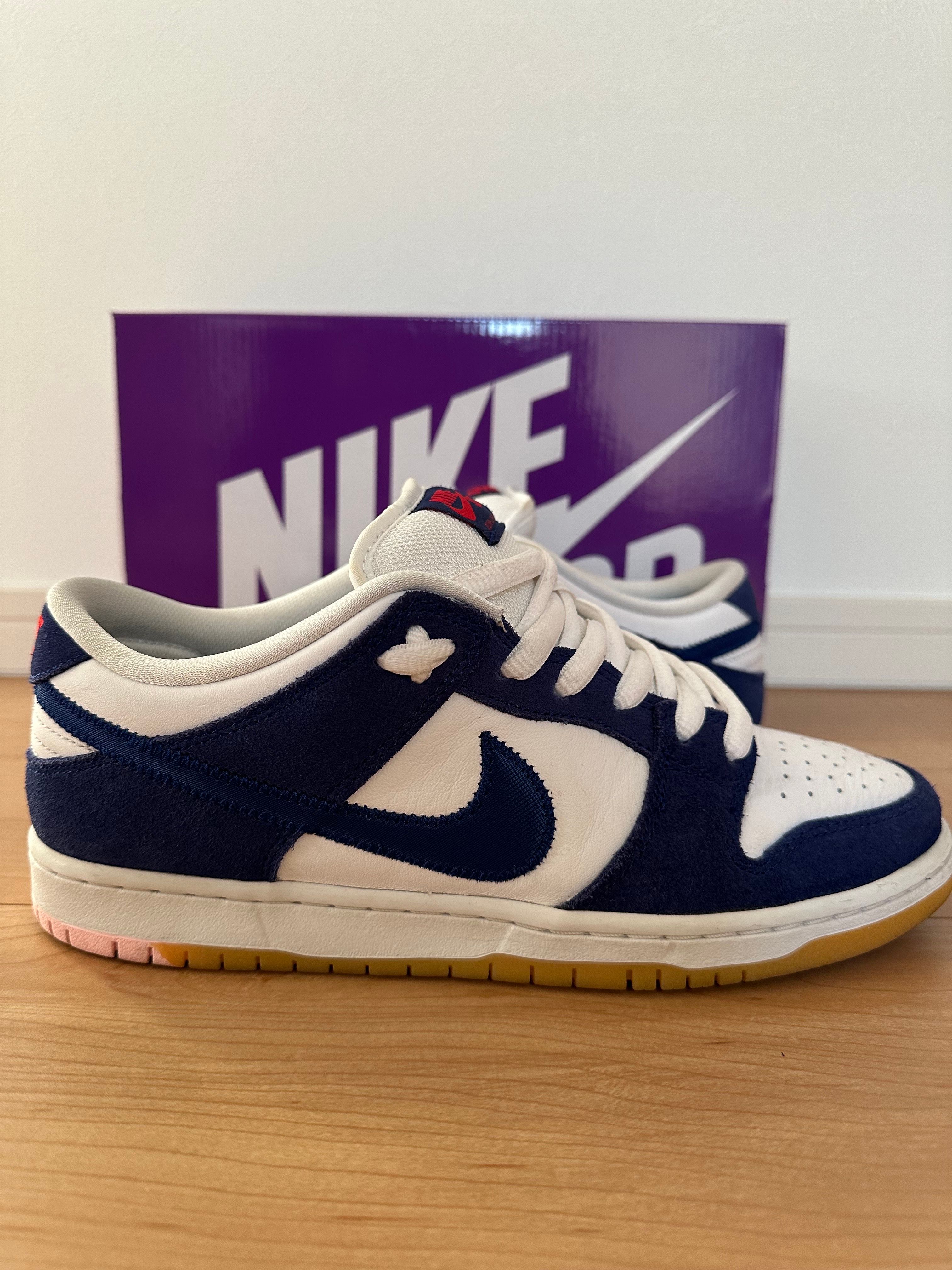 Nike SB Dunk Low "Los Angeles Dodgers/Deep Royal Blue"
