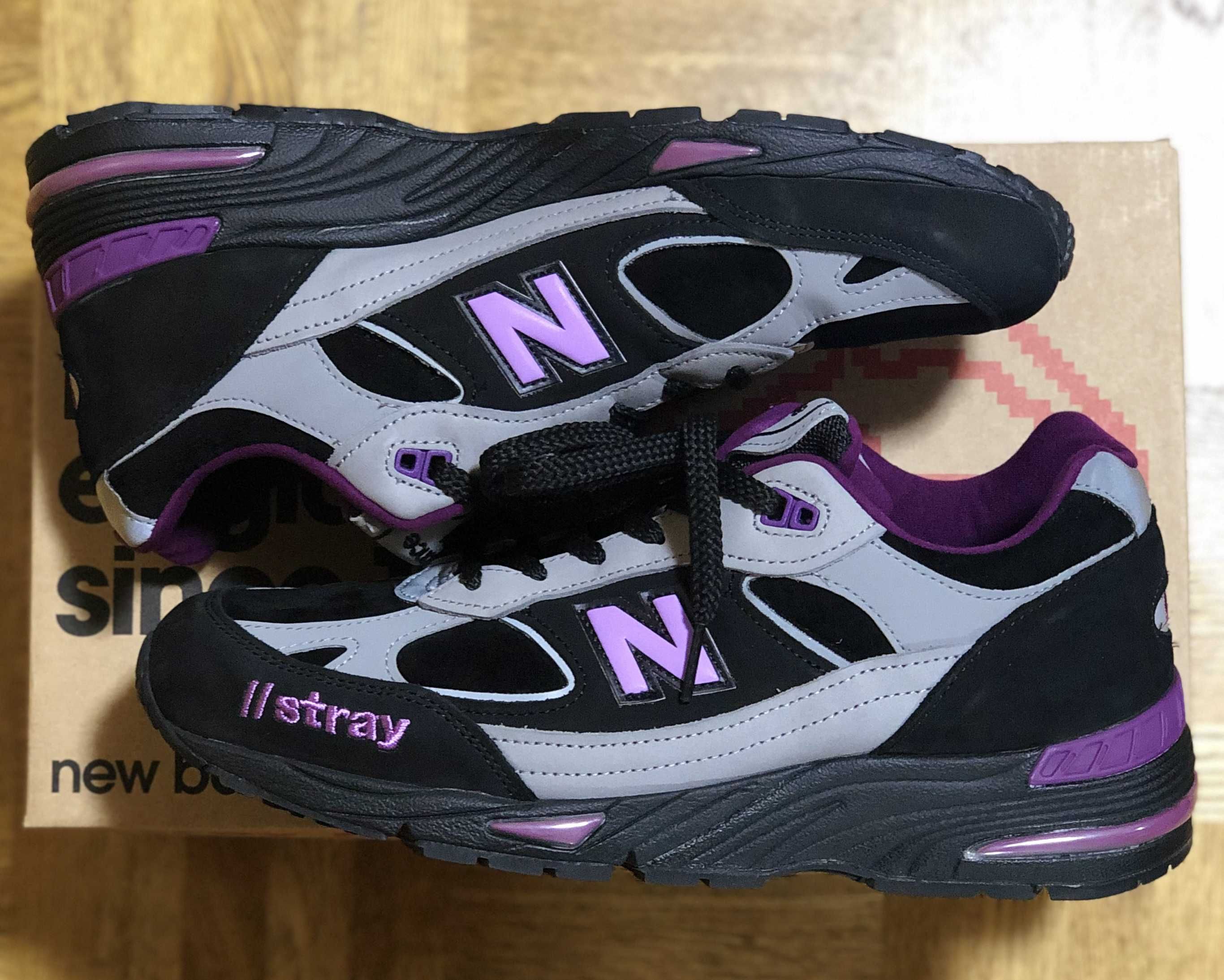 Stray Rats × New Balance 991 Made In England "Black"