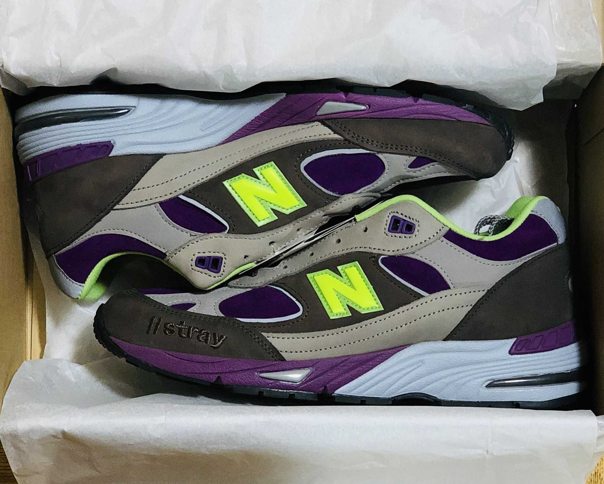 Stray Rats × New Balance 991 Made In England "Purple"