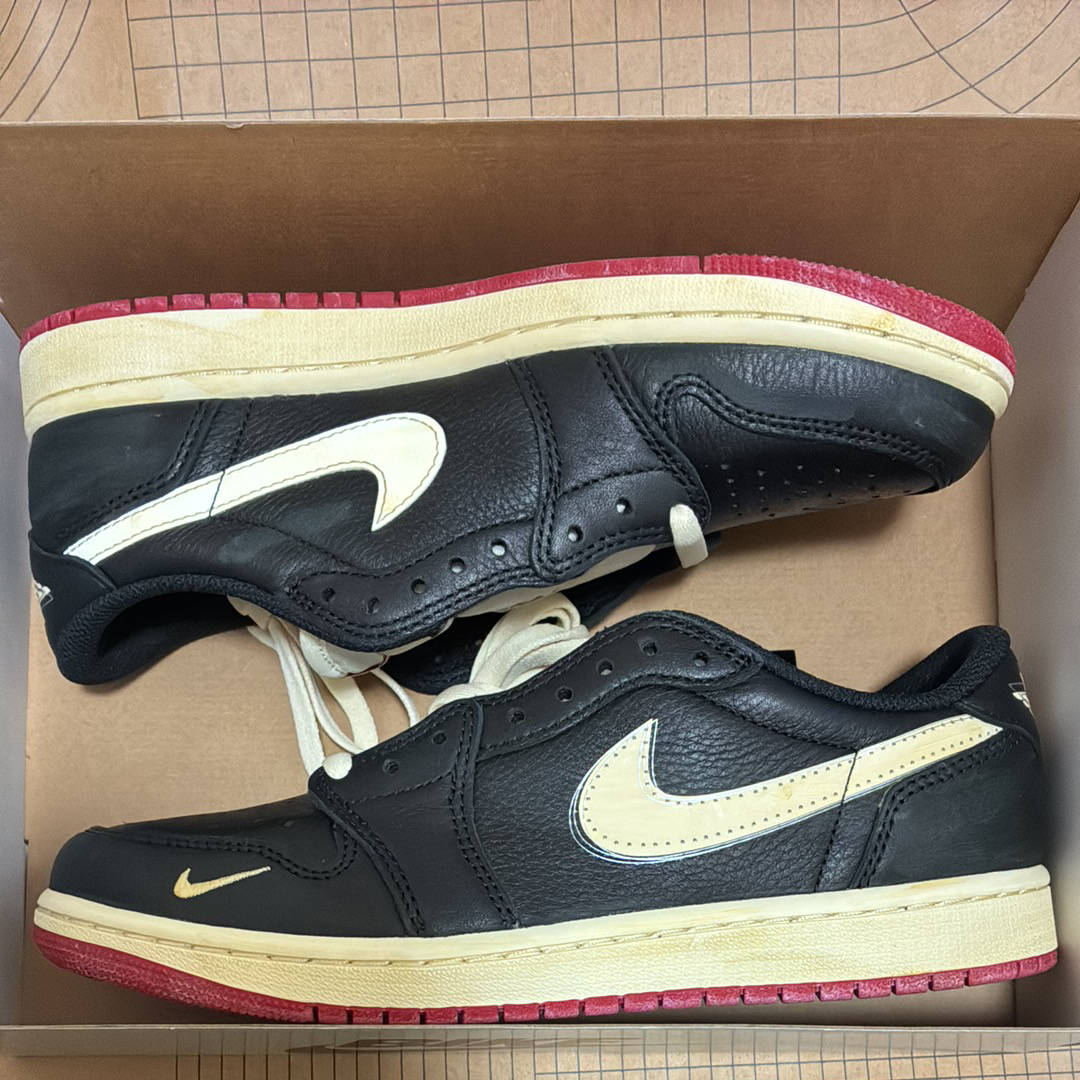 Nigel Sylvester × Nike Air Jordan 1 Retro Low OG "Better With Time"