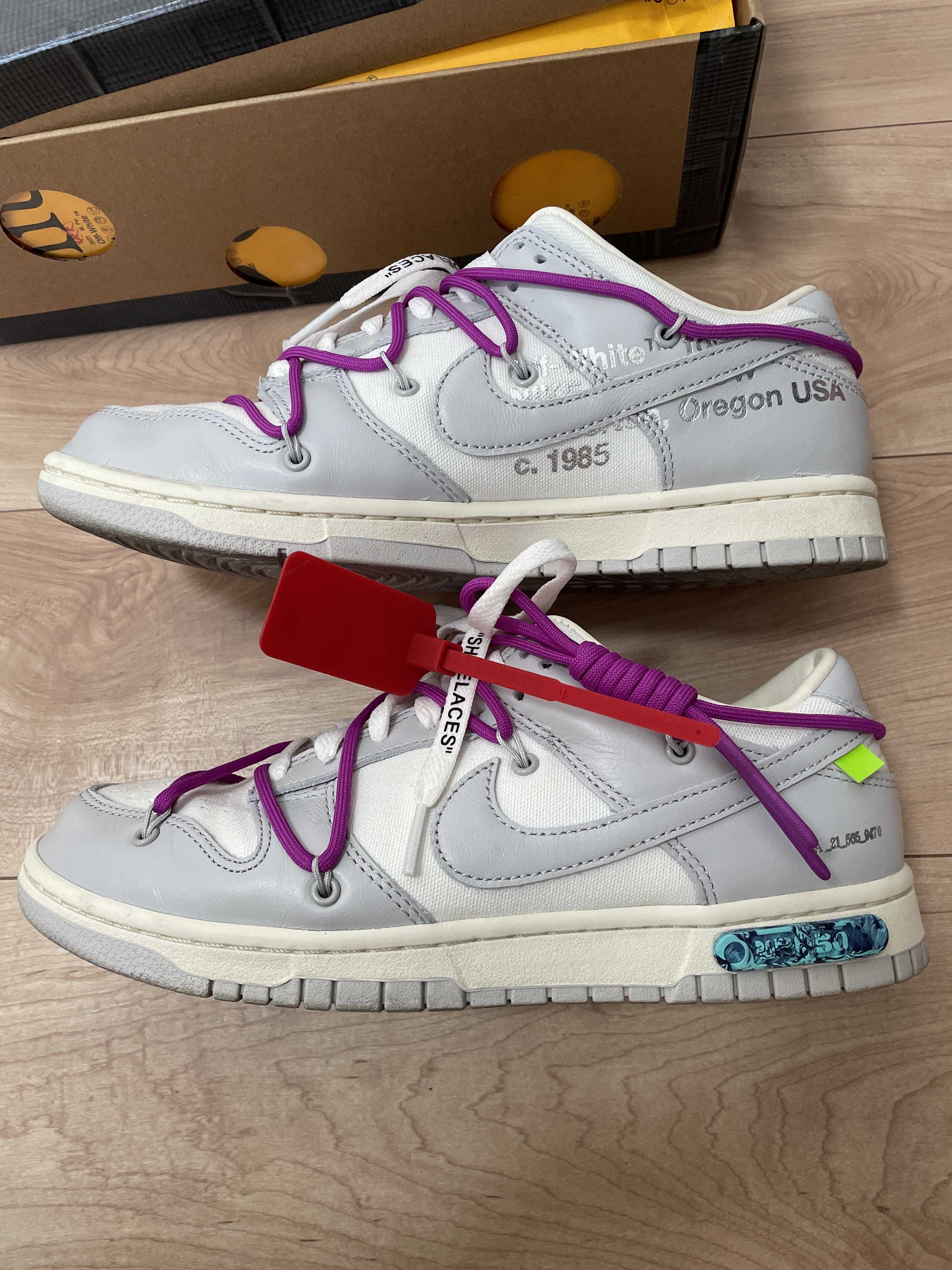 Off-White × Nike Dunk Low 1 of 50 "Lot.45"