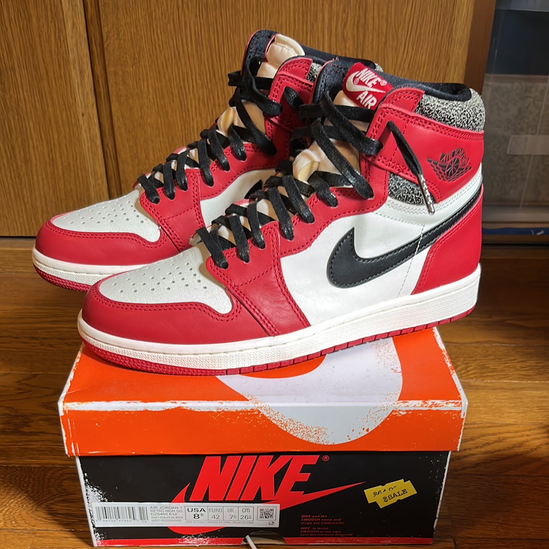 Nike Air Jordan 1 High OG "Lost & Found/Chicago"