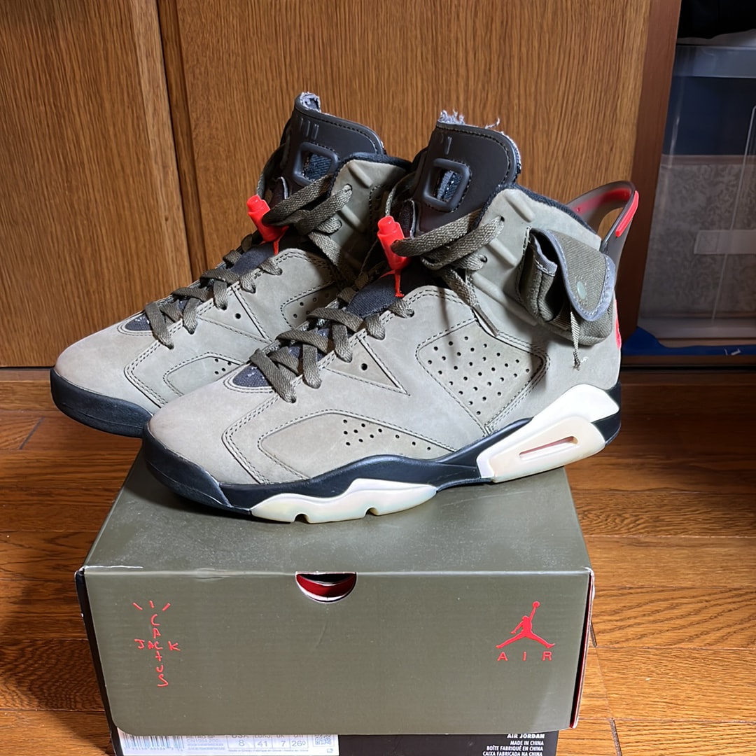 Travis Scott × Nike Air Jordan 6 Retro "Medium Olive"