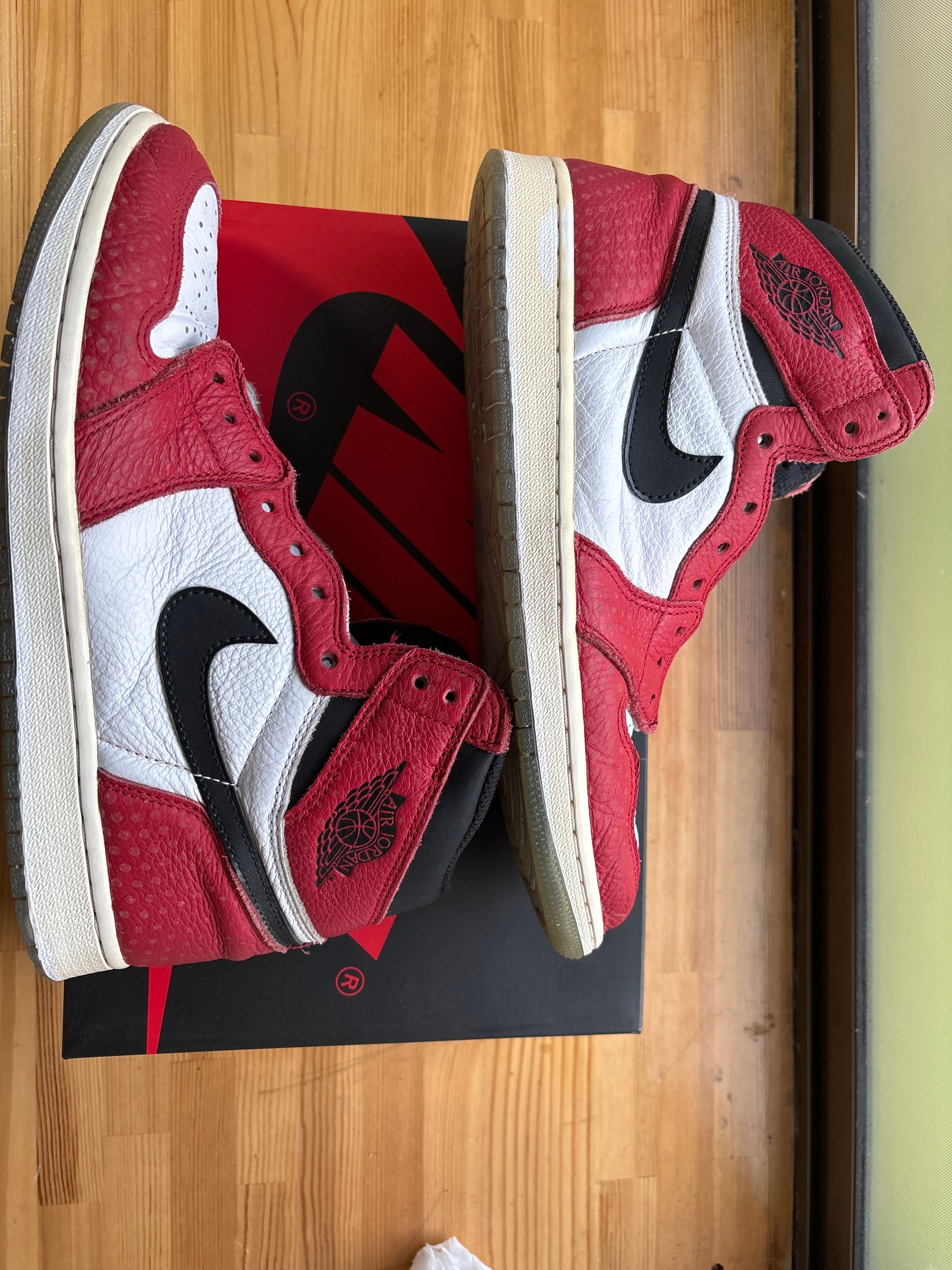 Spiderman × Nike Air Jordan 1 Origin Story "Gym Red/White/Photo Blue/Black"