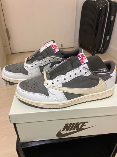 Travis Scott × Nike Air Jordan 1 Low OG SP "Reverse Mocha/Sail and Ridgerock"