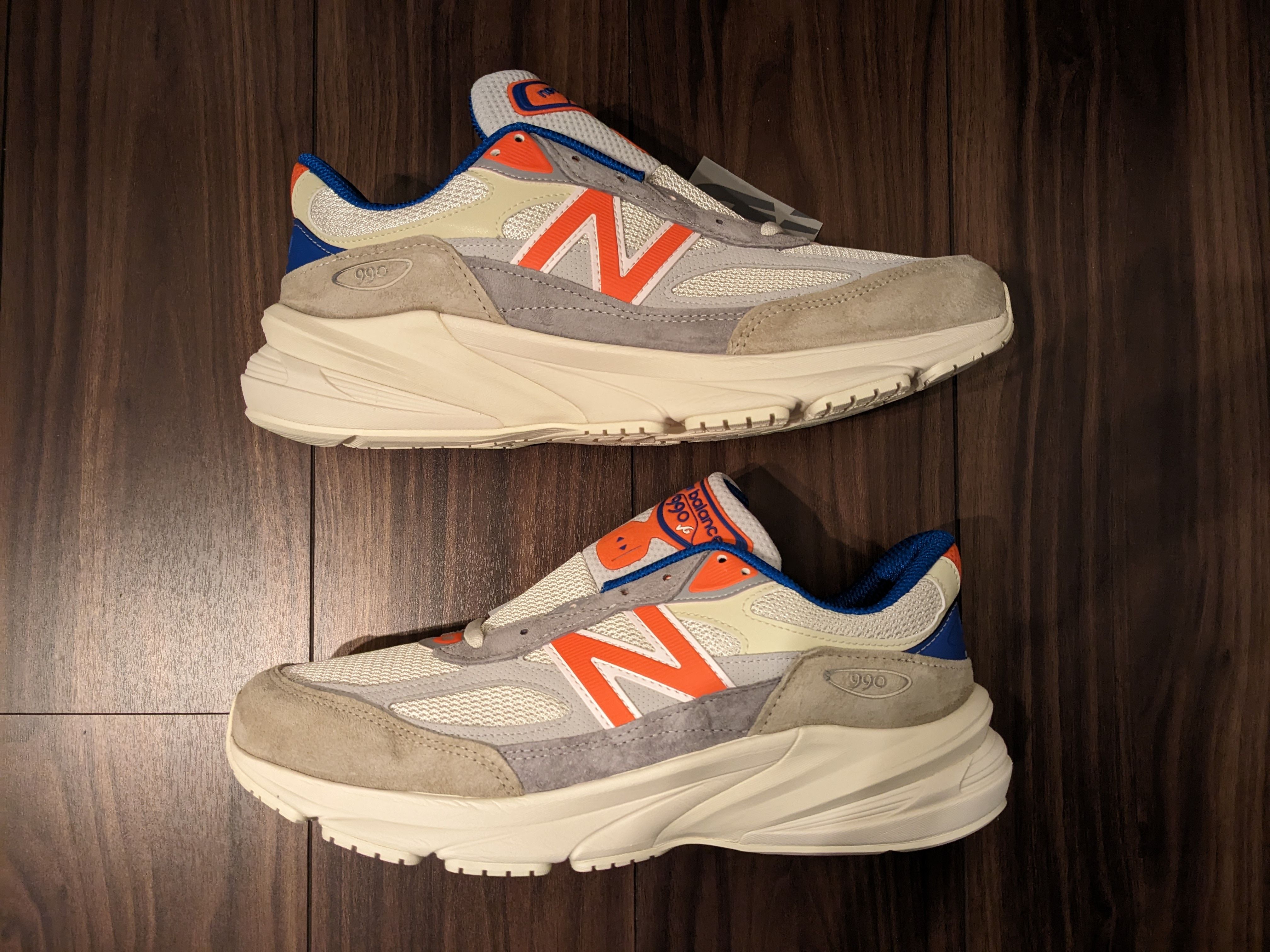 KITH × New Balance 990V6 Madison Square Garden "Sanddrift"