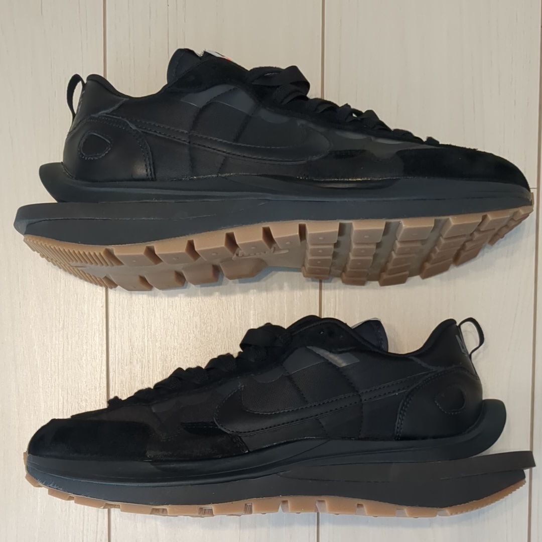 sacai × Nike VaporWaffle "Black Gum"