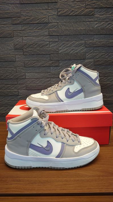 NIKE Women's DUNK HIGH REBEL "IRON PURPLE"