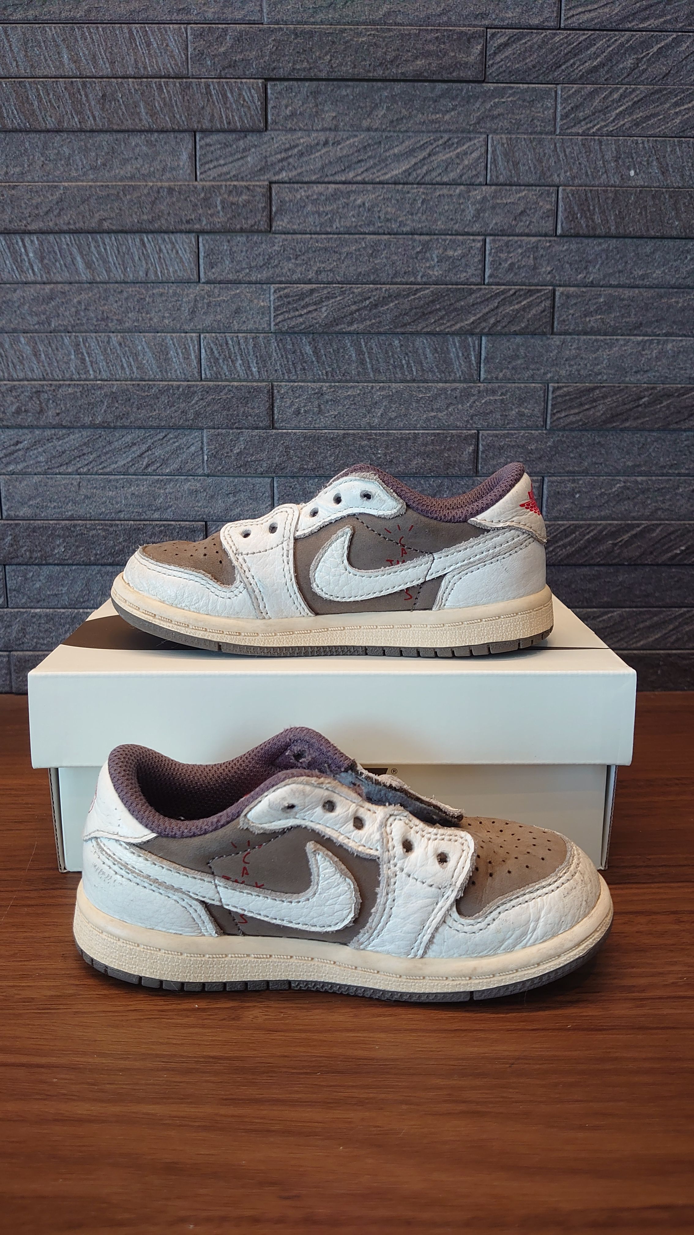 Travis Scott x Nike TD Air Jordan 1 Low "Reverse Mocha/Sail and Ridgerock"