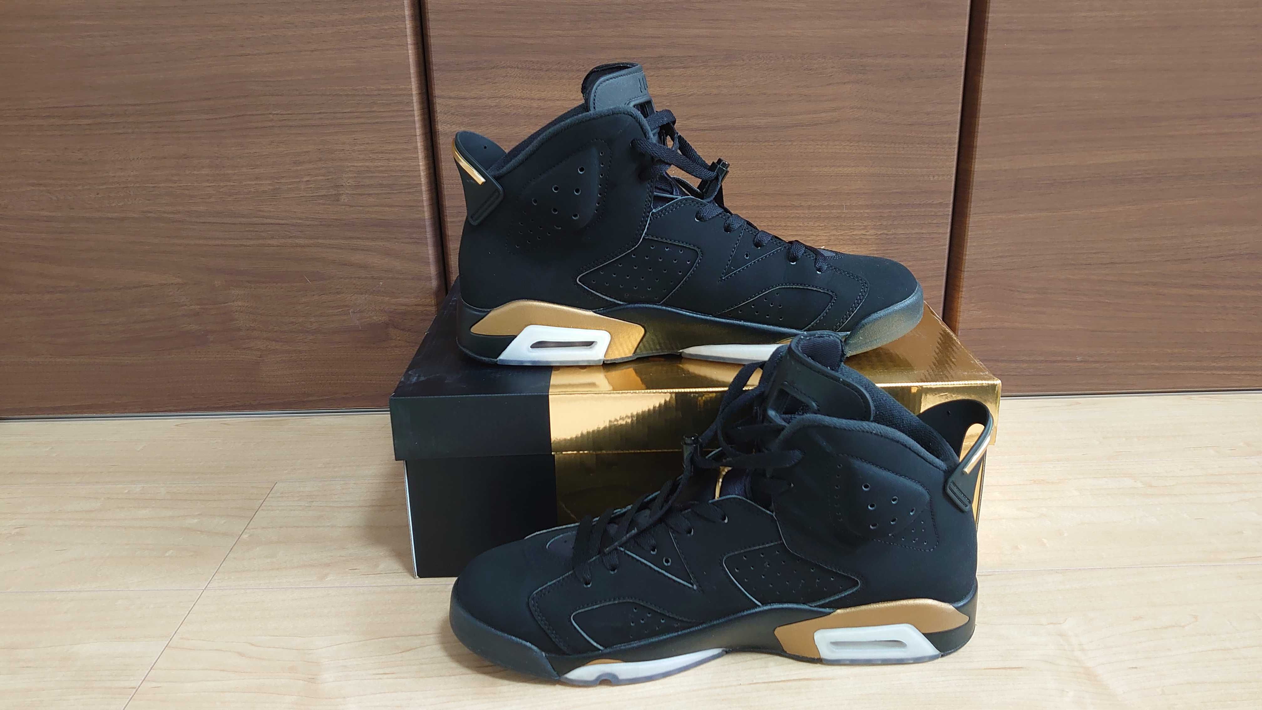 Nike Air Jordan 6 DMP "Black/Metallic Gold" (2020)  