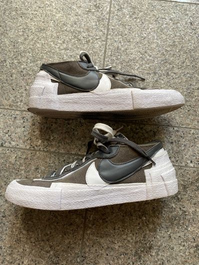 Sacai × Nike Blazer Low "Iron Grey"
