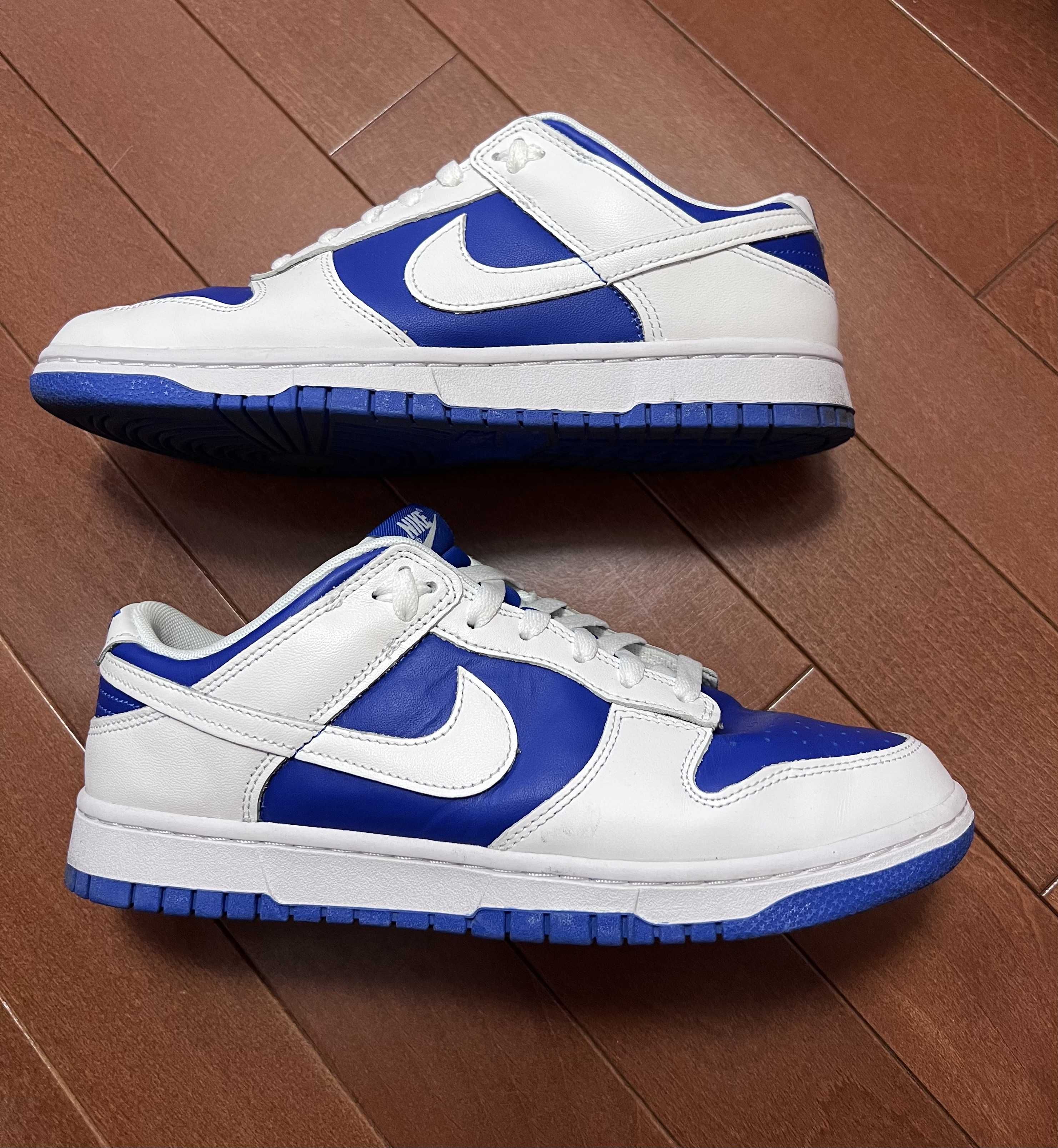 Nike Dunk Low Retro "Racer Blue and White"