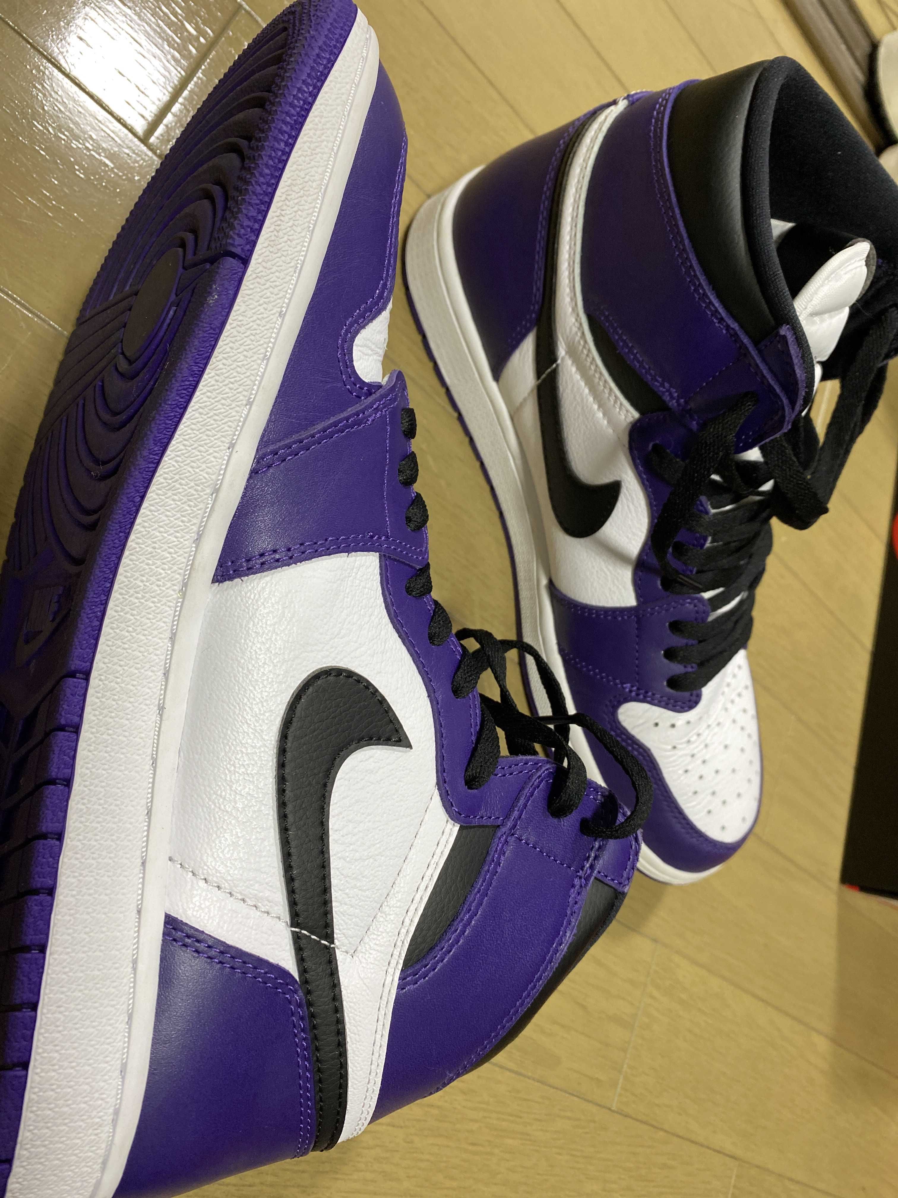 Nike Air Jordan 1 Retro High OG "Court Purple White/Black" (2020)   